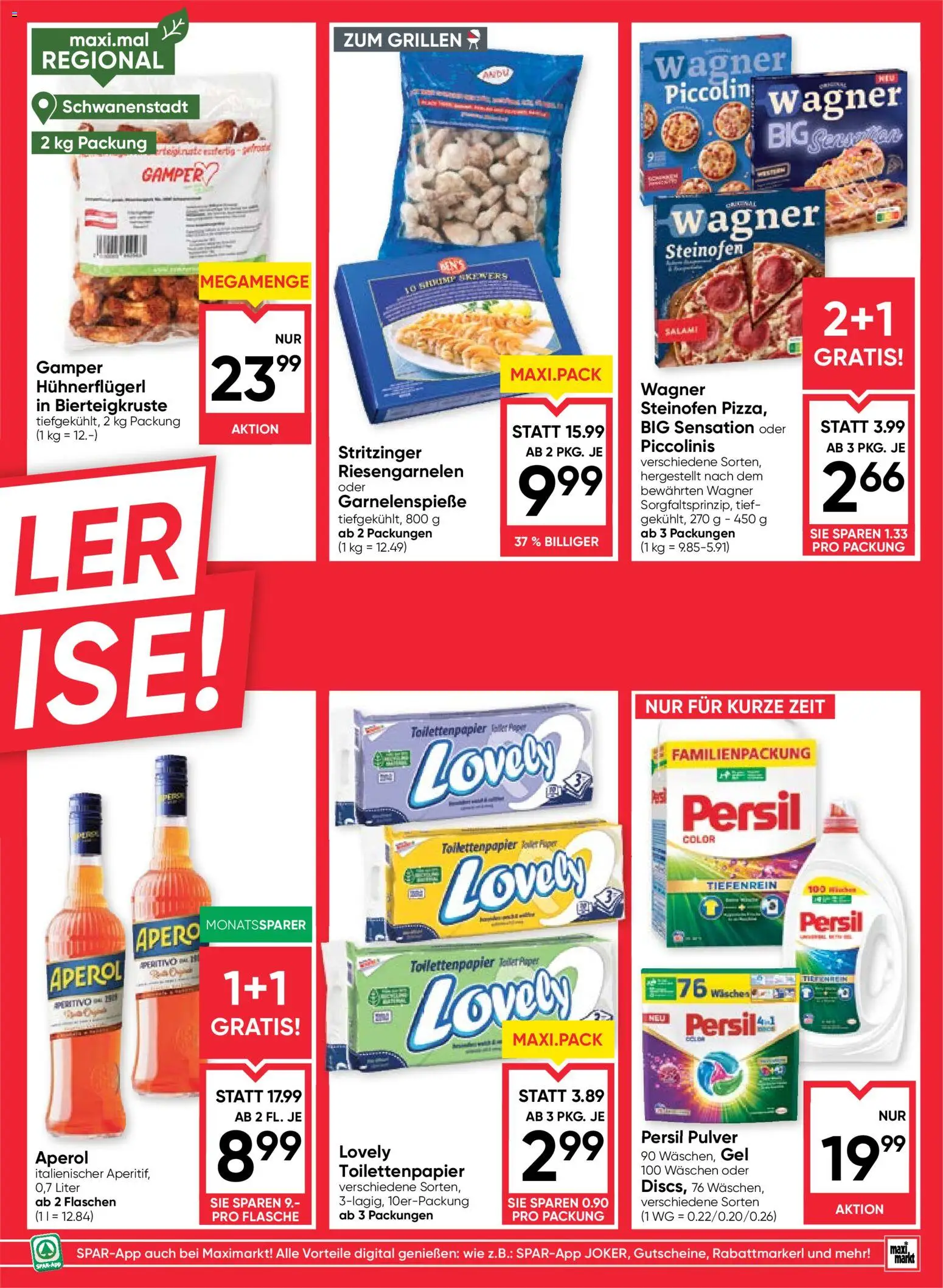 Maximarkt Flugblatt gültig ab 06.08.2026 | Seite: 3 | Produkte: Salami
