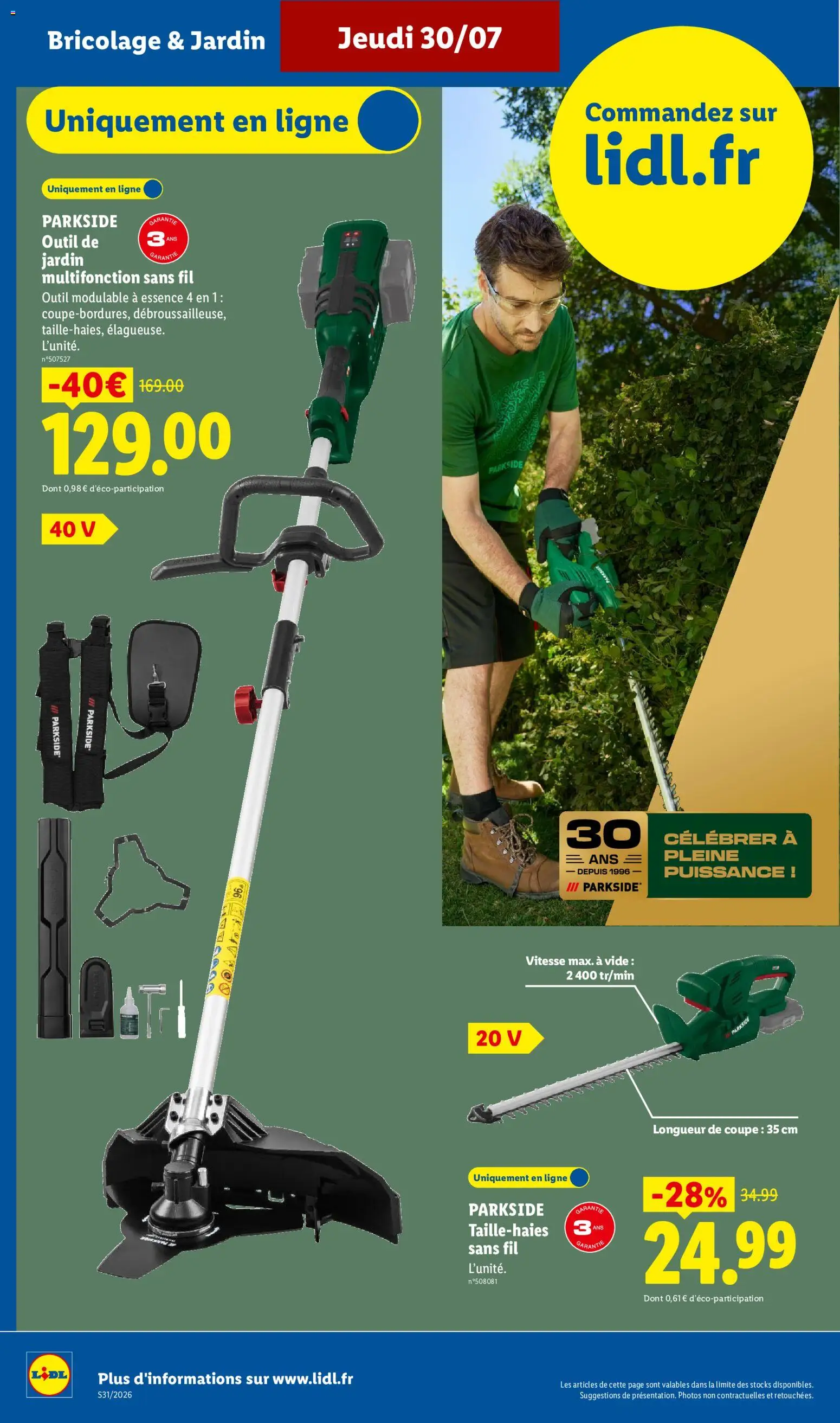 {H1} | Page: 6 | Produits: Outil modulable a essence 4 en 1, Bricolage, Parkside, Outil de jardin
