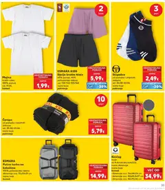 Kaufland - Slavonski Brod - Pregled kataloga iz trgovine Kaufland, vrijedi od 09.09.2026 | Stranica: 35 | Proizvodi: Majica, Hlače, Kratke hlače, Torba