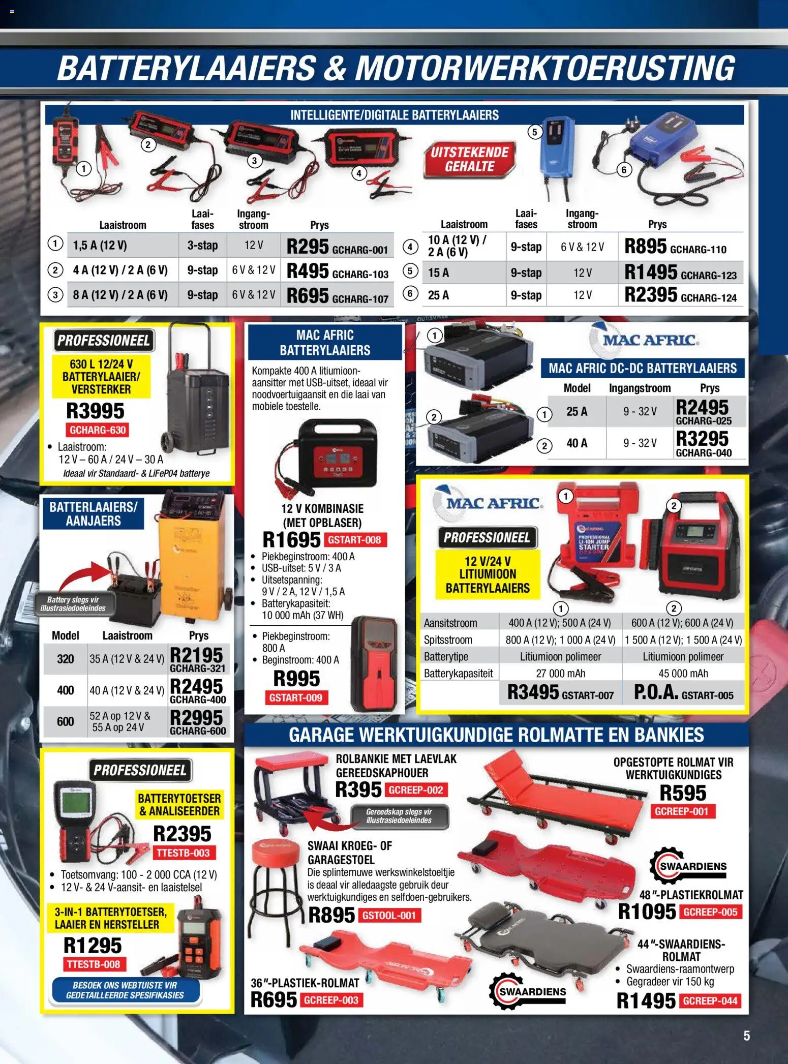 New Adendorff catalogue – valid from 01/09/2026 | Page: 7 | Products: Battery
