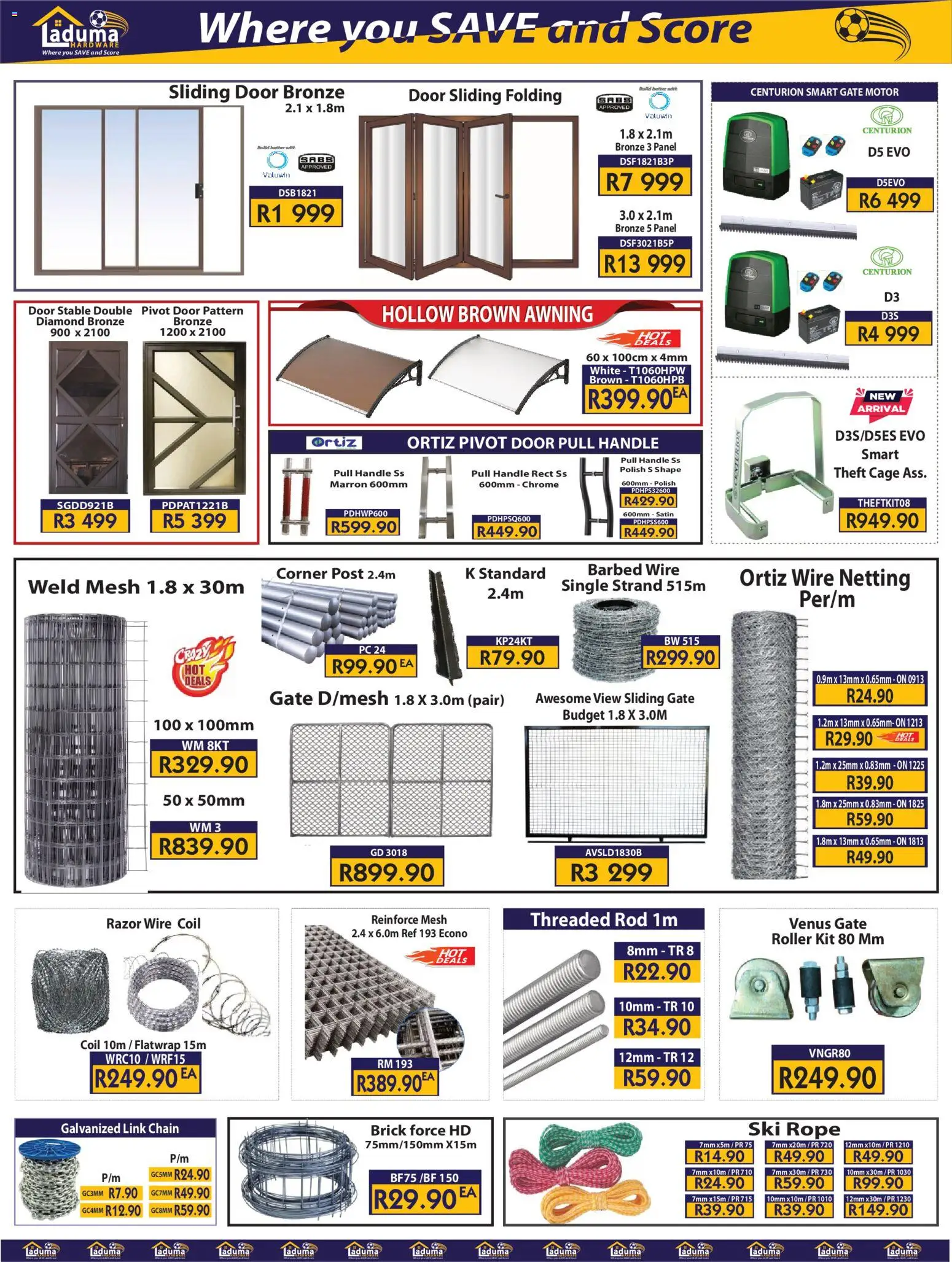 New Laduma Hardware catalogue – valid from 01.04.2026 | Page: 15 | Products: PC, Gate