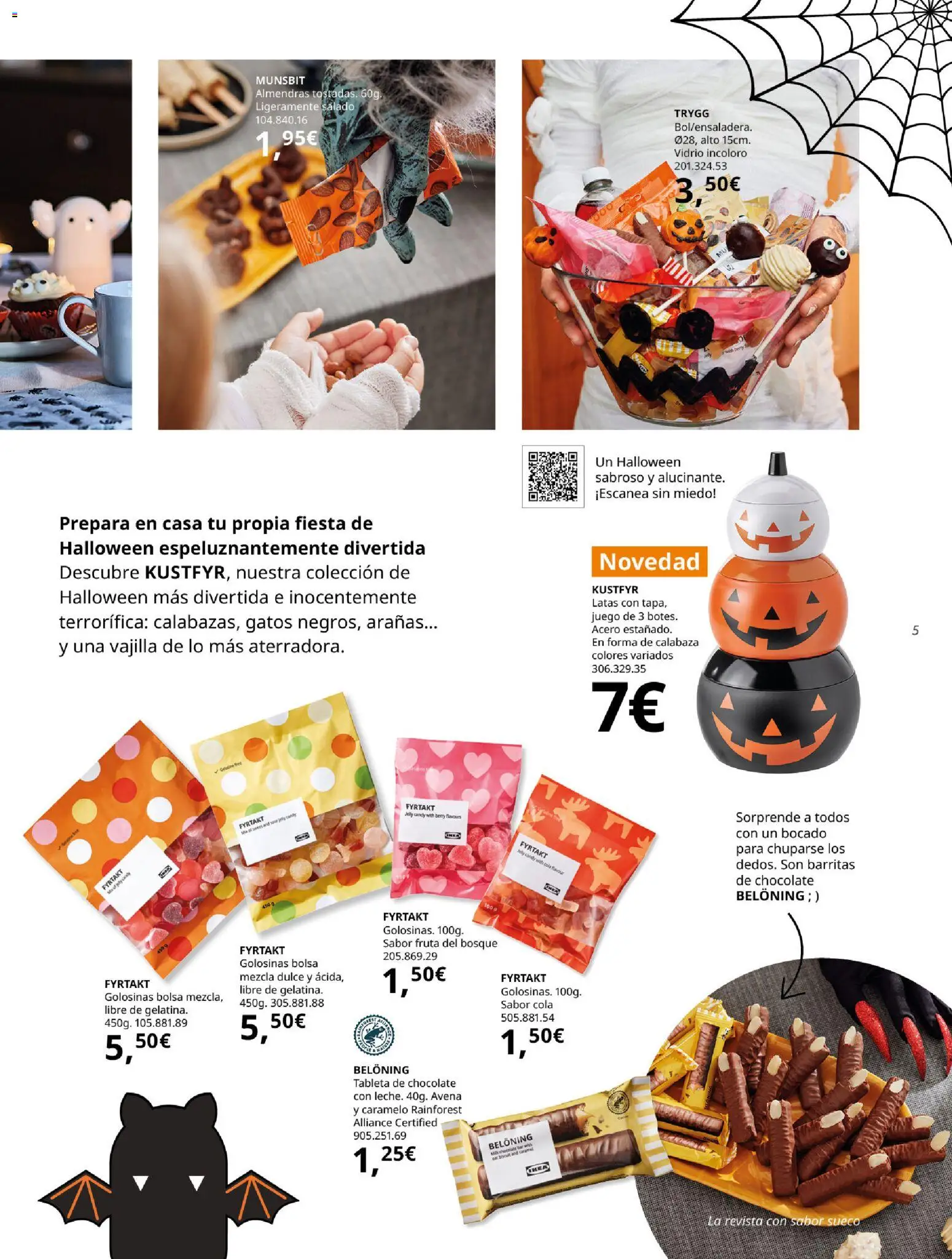 IKEA - Fika │ válido desde el 01/10/2026 | Página: 5 | Productos: Fruta, Revista, Chocolate, Tableta de chocolate