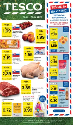 Tesco leták platný od 17.06.2026