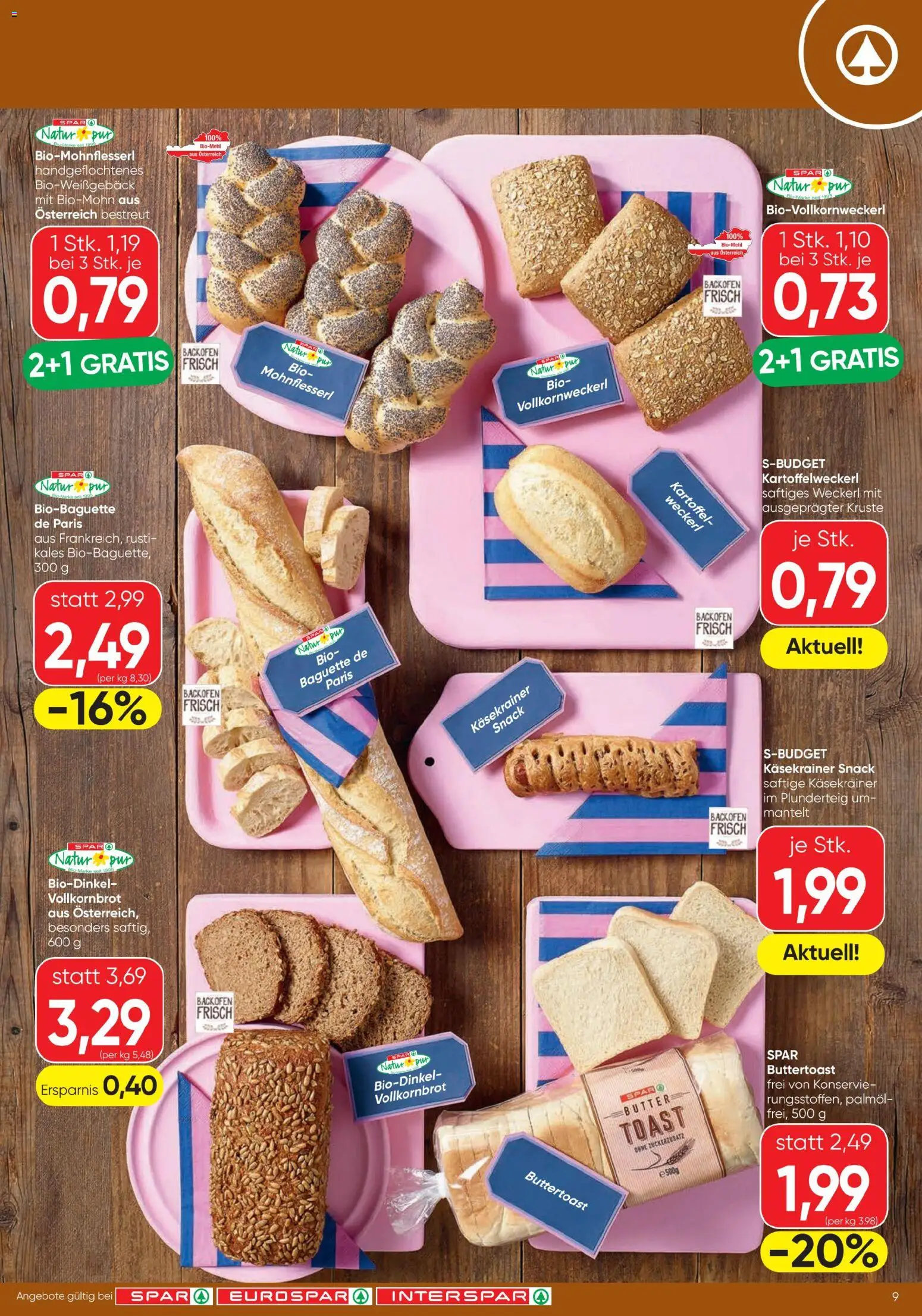 Spar - Flugblatt gültig ab 25.06.2026 | Seite: 9