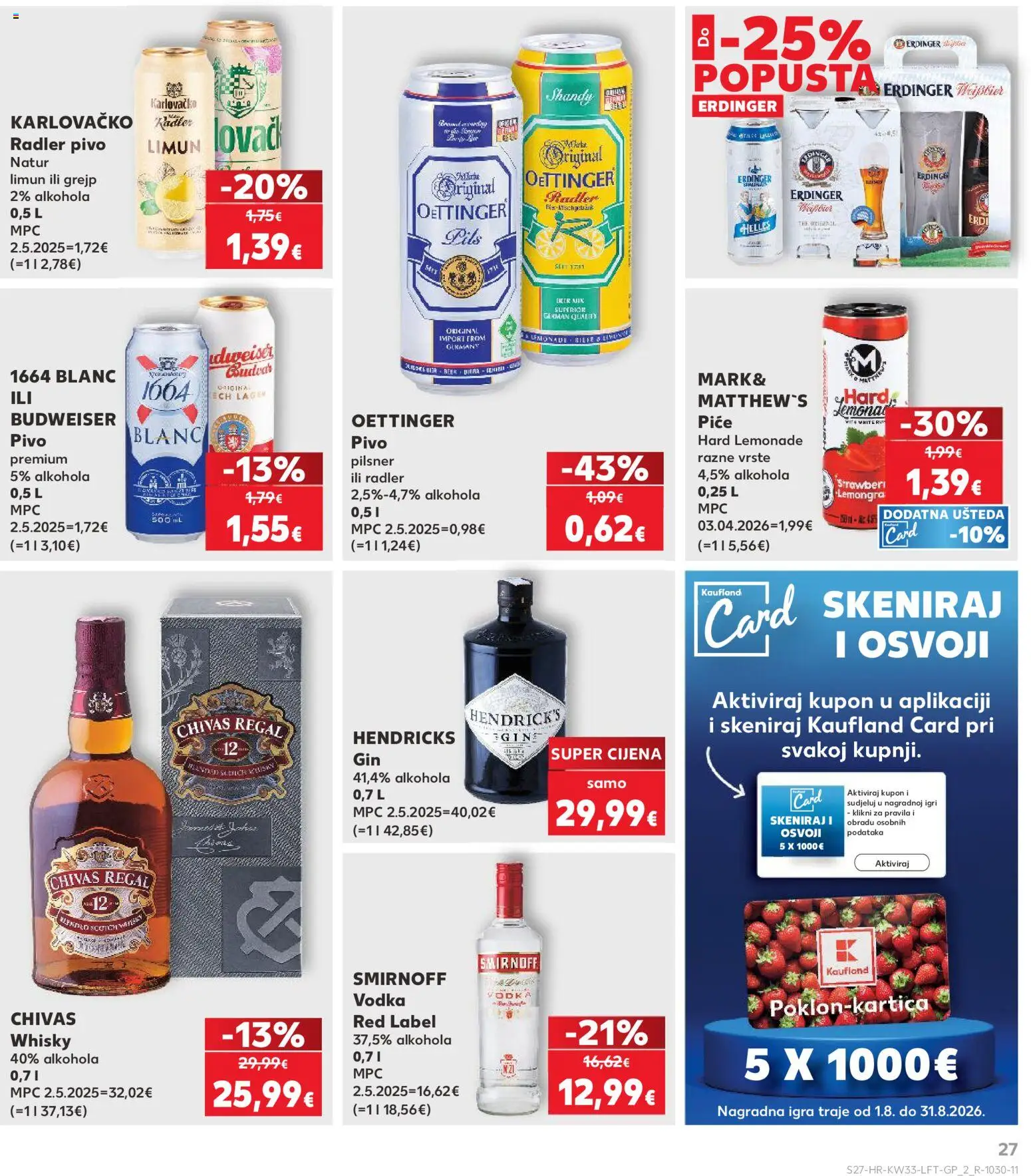 Kaufland katalog | vrijedi od 12.08.2026 | Stranica: 27
