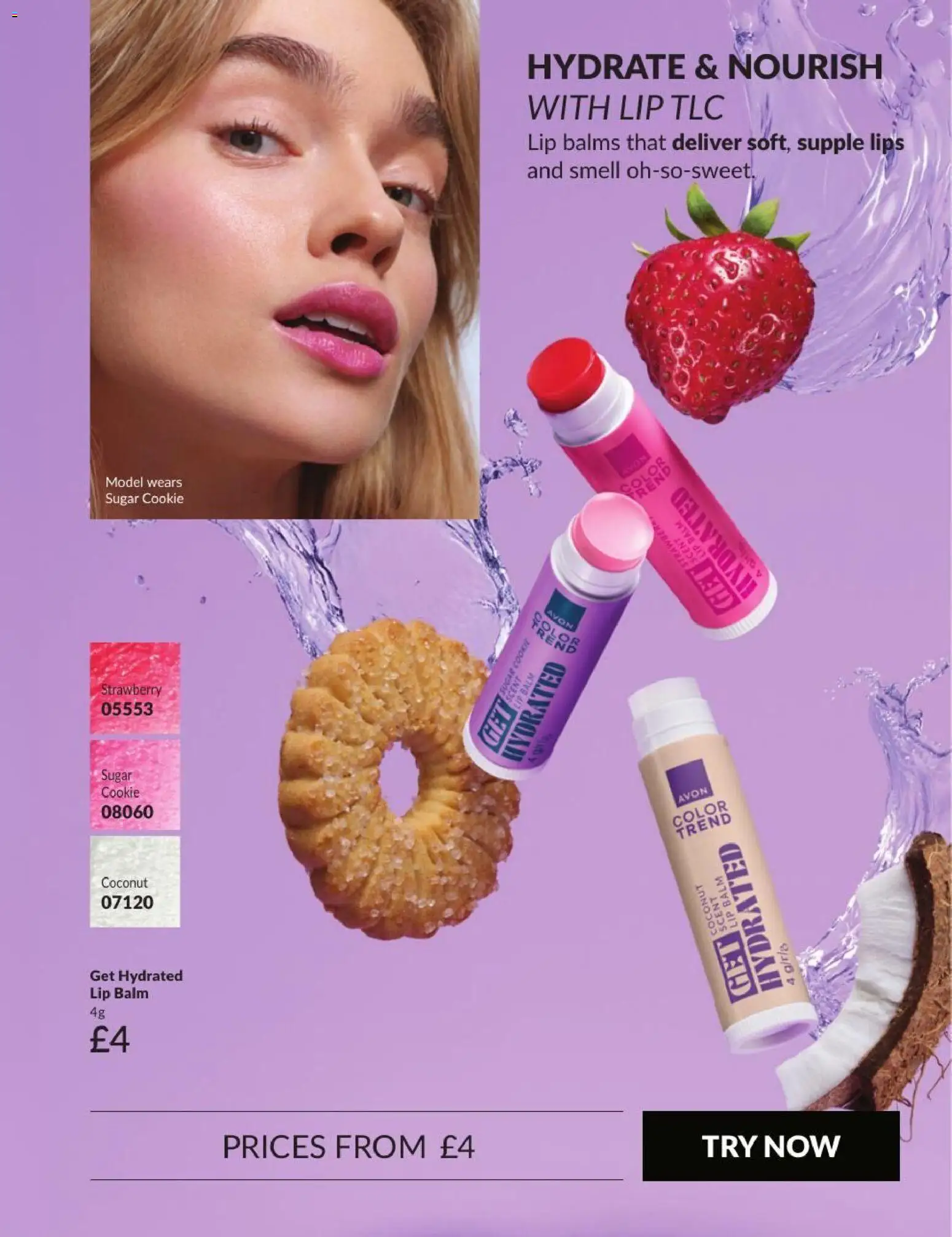 {H1} | Page: 67 | Products: Lip balm, Sugar, Strawberry, Coconut