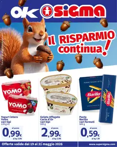 Anteprima del volantino SIGMA volantino OK valido a partire dal 19.05.2026