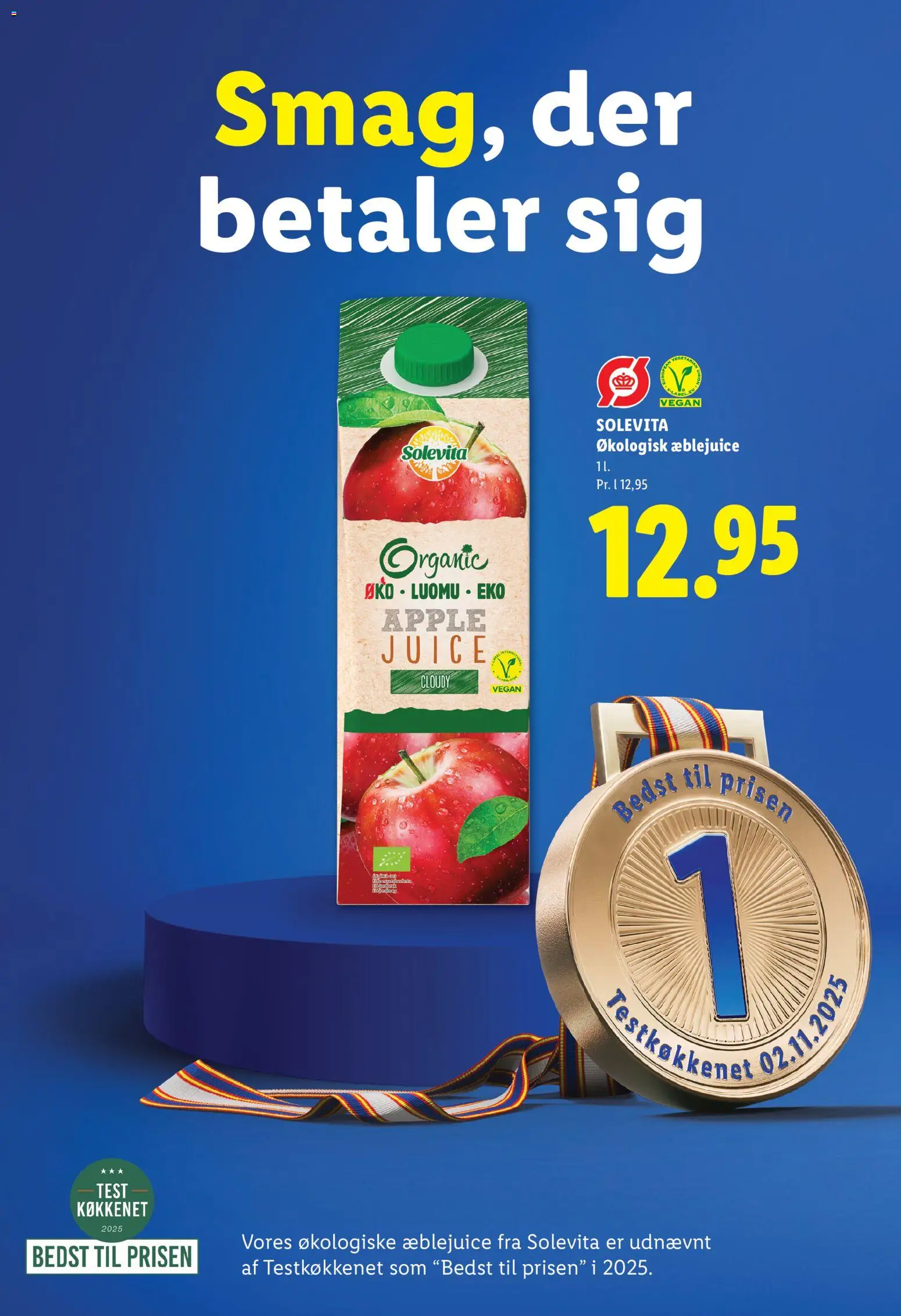 Lidl tilbudsavis – gyldig fra 25/10/2026 | Side: 40 | Produkter: Juice, Æblejuice, Søm