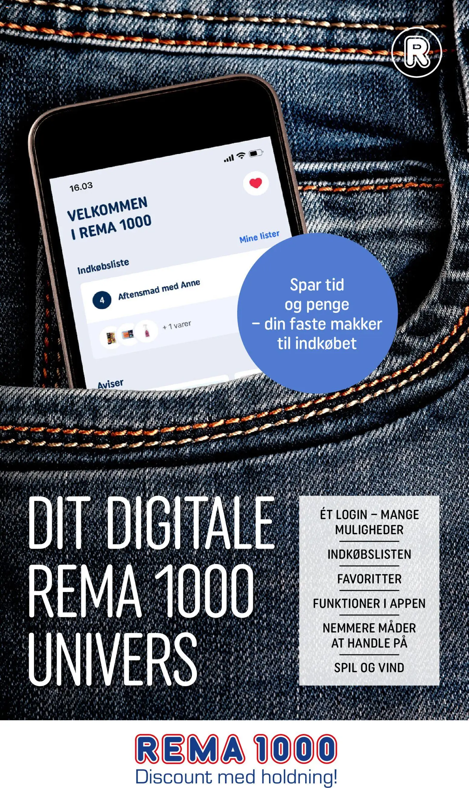 Rema 1000 tilbudsavis – gyldig fra 09/08/2026 | Side: 1 | Produkter: Spil