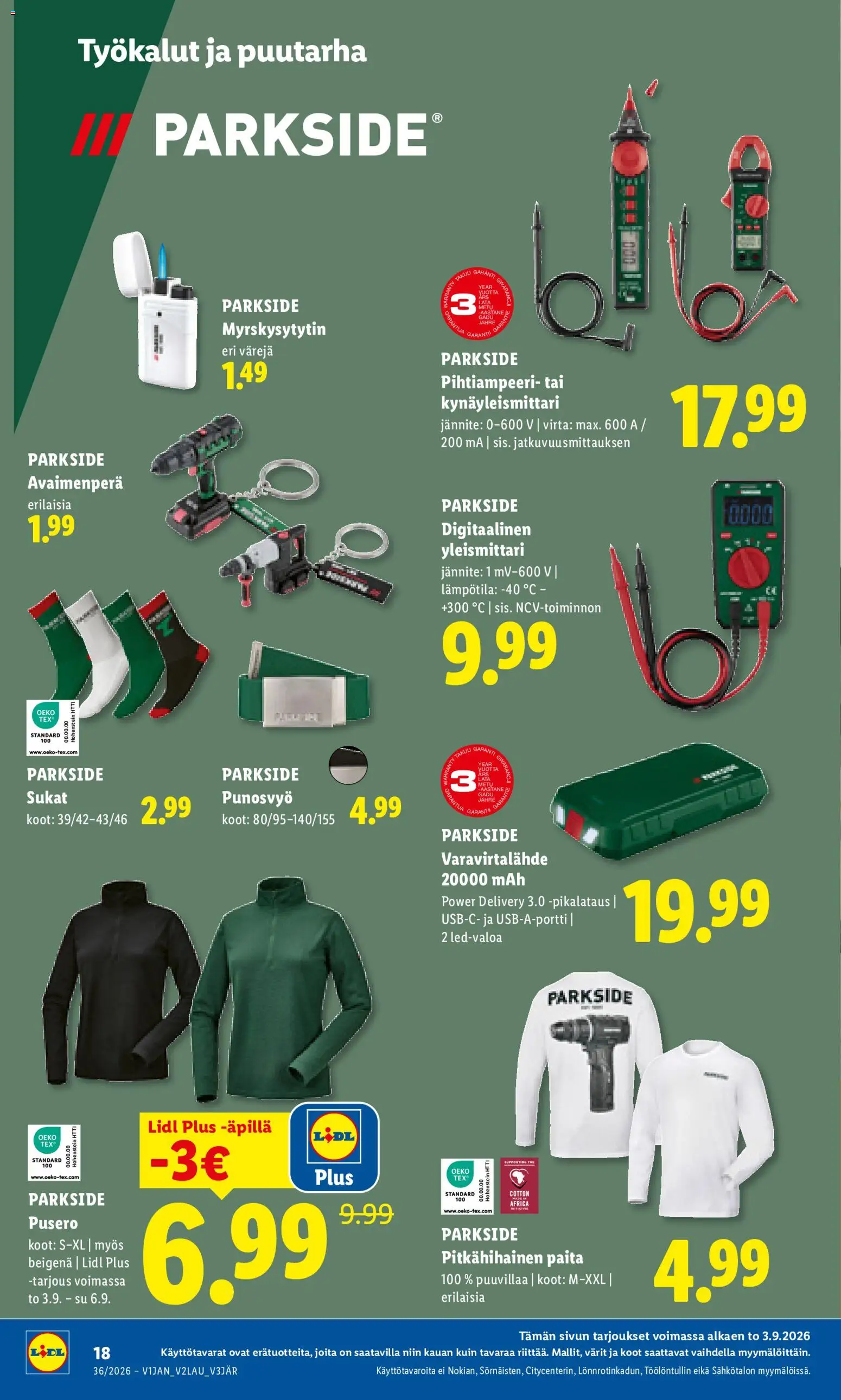 Lidl tarjoukset - Helsinki – voimassa 03/09/2026 alkaen | Sivu: 20