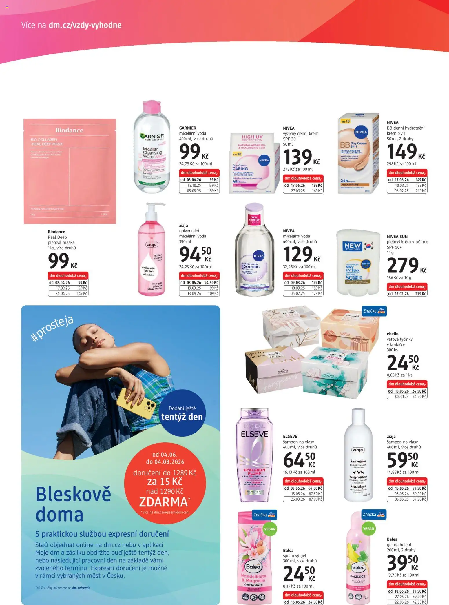 dm drogerie leták - Express od 18.06.2026 | Strana: 2