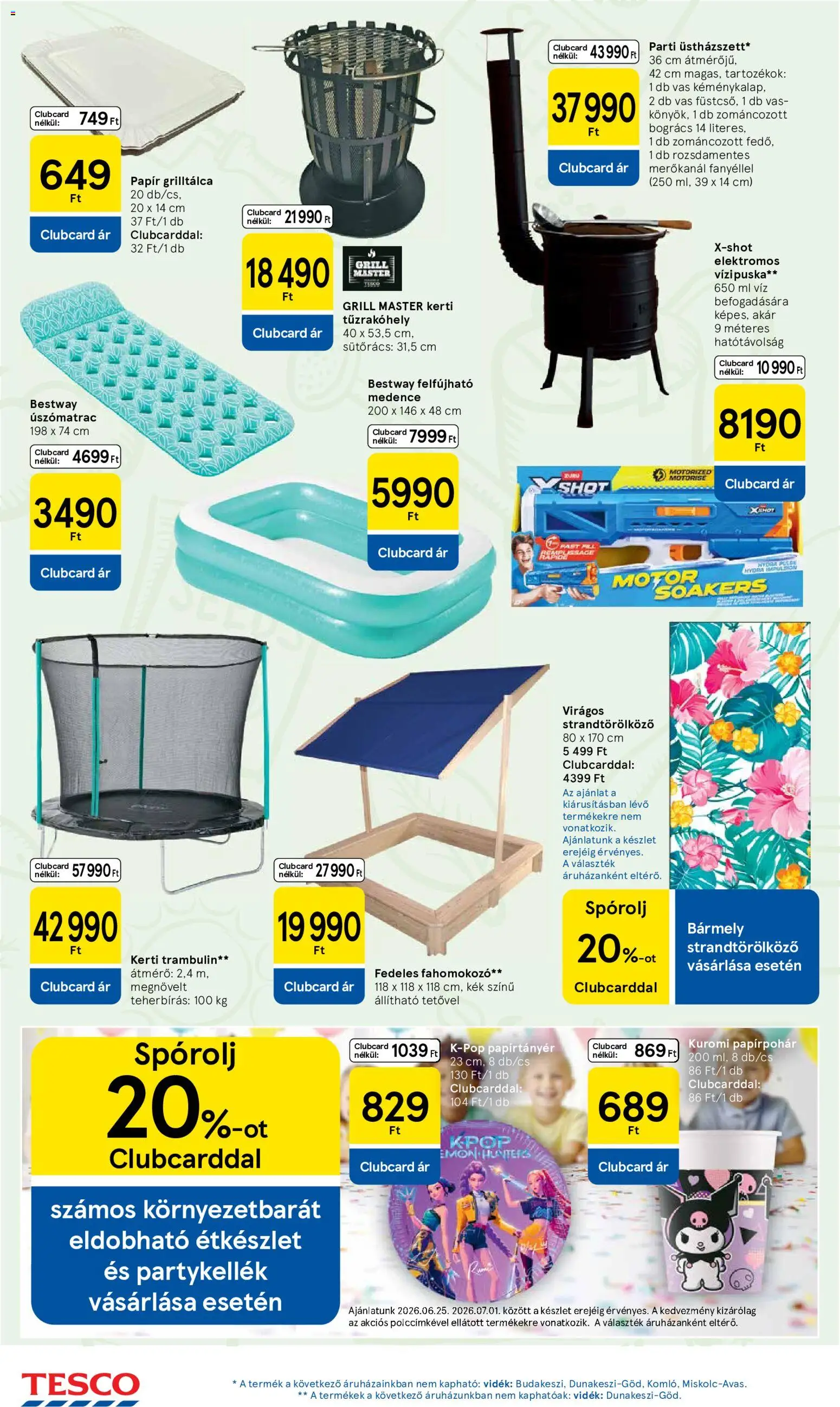 Tesco akciós ujság - amely érvényes a következő dátumtól: 25.06.2026 | Oldal: 12
