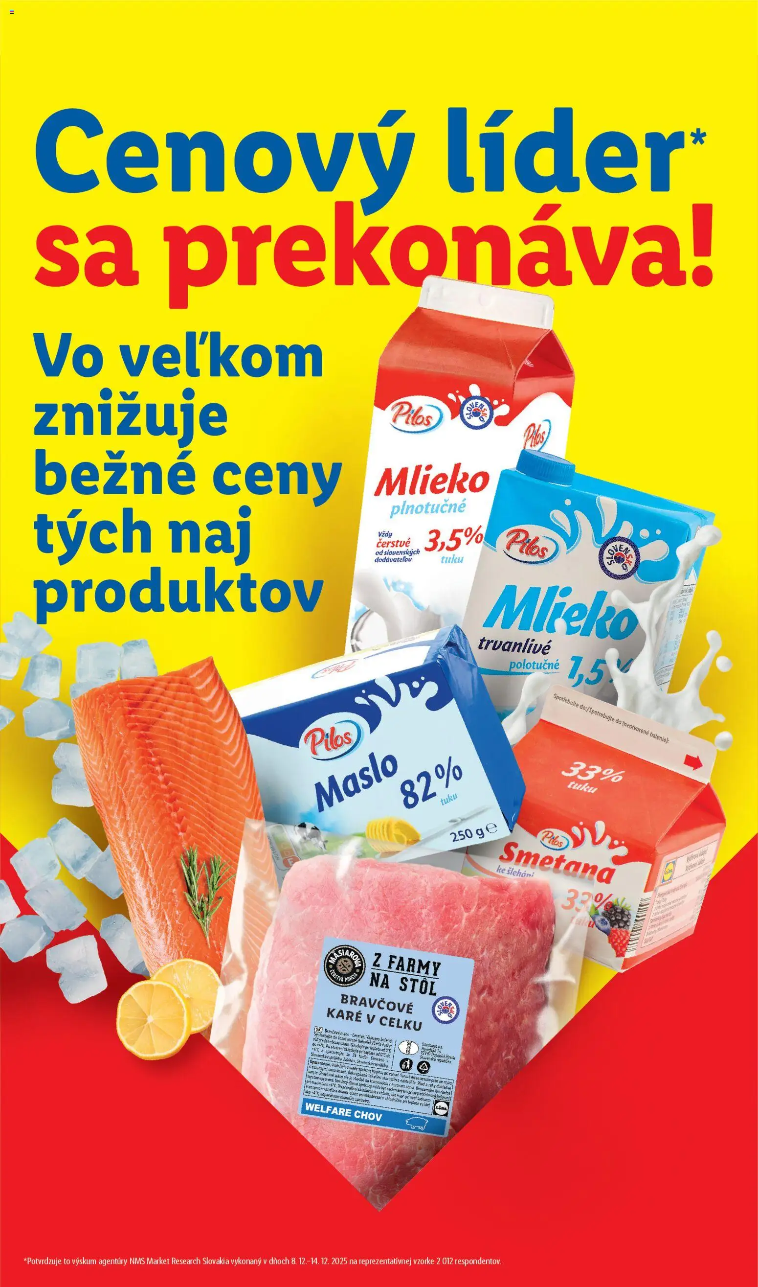 Nové Lidl akcie – leták je platný od 09.03.2026 | Strana: 4 | Produkty: Stôl, Maslo, Mlieko, Bravčové karé