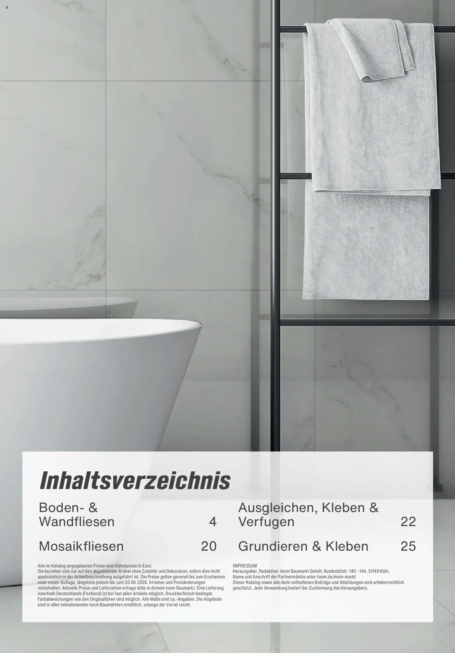 Toom Baumarkt Fliesen & Zubehör 2026 – gültig ab 01.01.2026 | Seite: 3