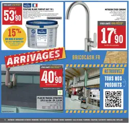 Brico Cash - Prévisualisation de Brico Cash catalogue valide à partir de 04/09/2026 | Page: 5 | Produits: Plan de travail, Peinture, Rouleau, Cartouche