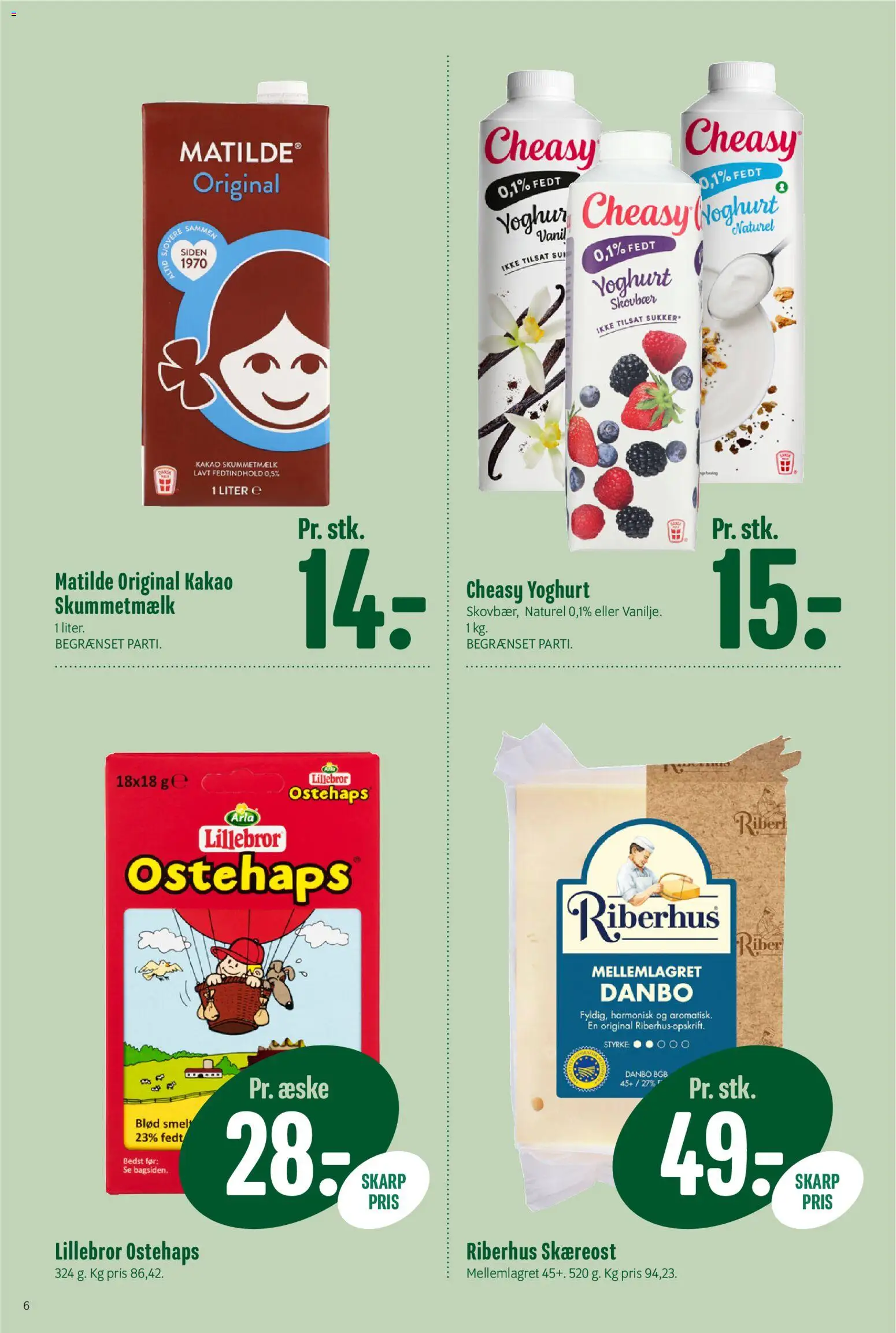 Min Købmand tilbudsavis – gyldig fra 31/07/2026 | Side: 7 | Produkter: Yoghurt, Kakao, Ostehaps