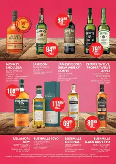 Pogląd oferty "Al.Capone gazetka" - ważna od 13.04.2026 | Strona: 9 | Produkty: Jameson, Whisky, Whisky Proper Twelve
