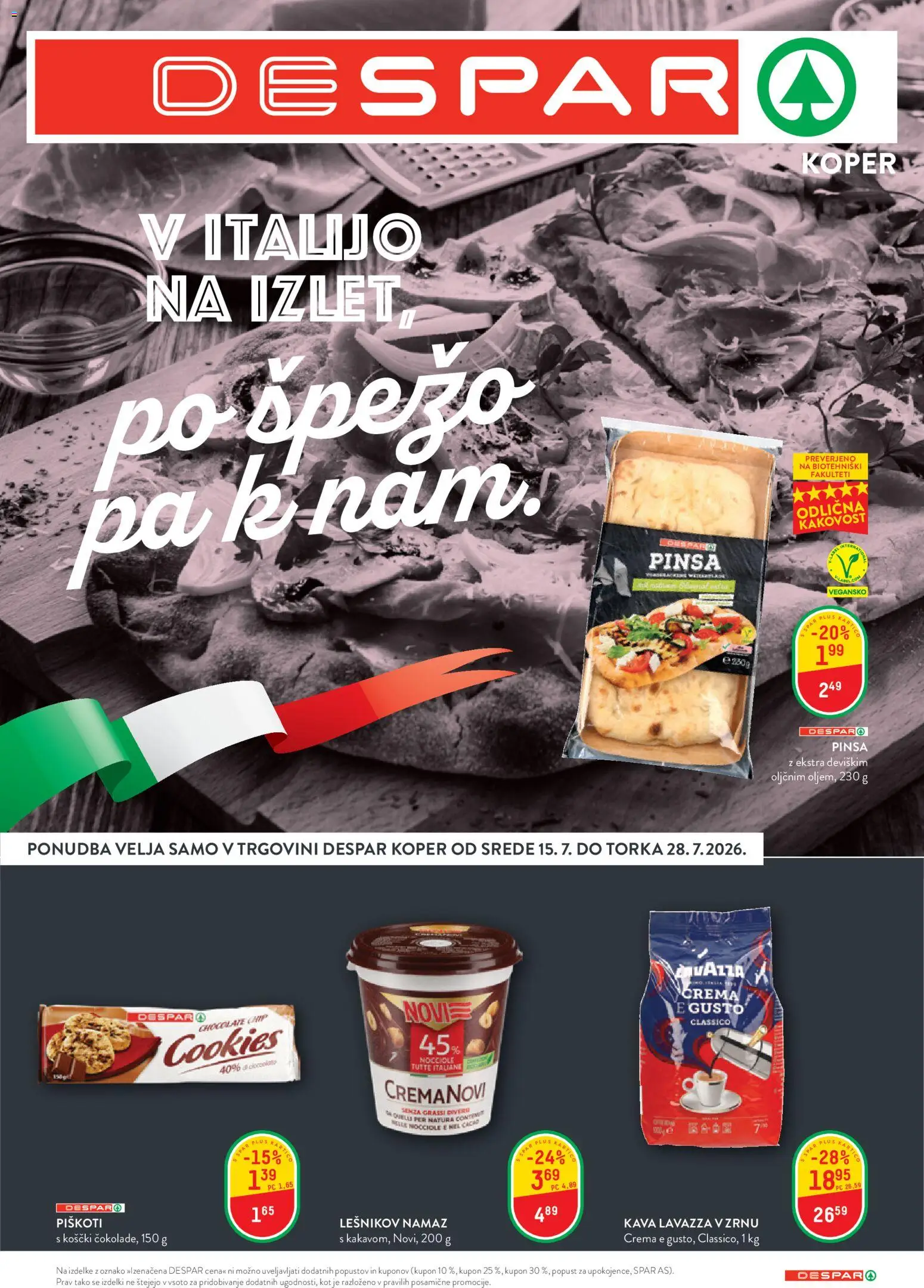 Spar katalog desparat planet 09/26 | Veljaven od 15.07.2026 catalogue cover