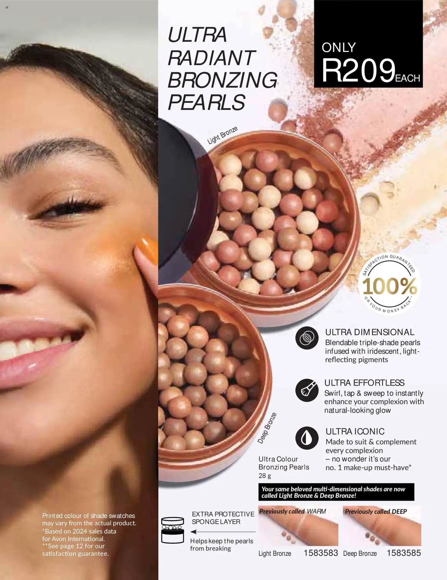 New Avon catalogue – valid from 01/09/2026 | Page: 35 | Products: Bronzing pearls, Data, Suit, Light