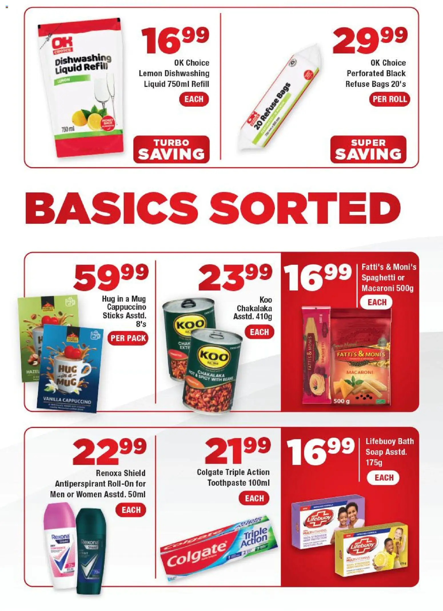 New OK Foods catalogue – valid from 06/07/2026 | Page: 3 | Products: Multivitamins, Mug, Soap, Antiperspirant