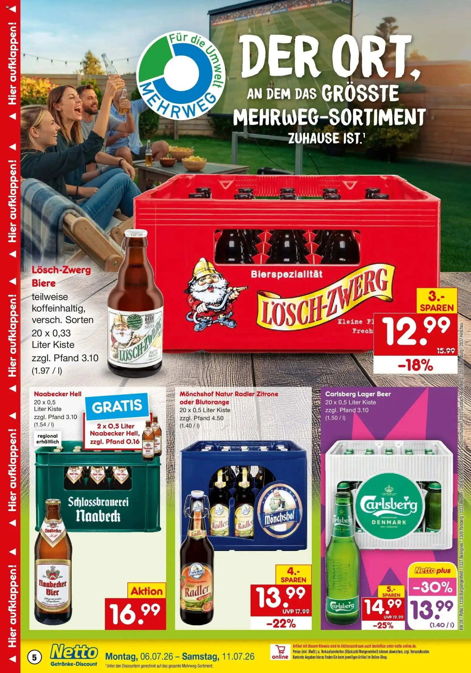 Netto Marken-Discount - Netto: Getränkeangebote – gültig ab 05.07.2026 | Seite: 5