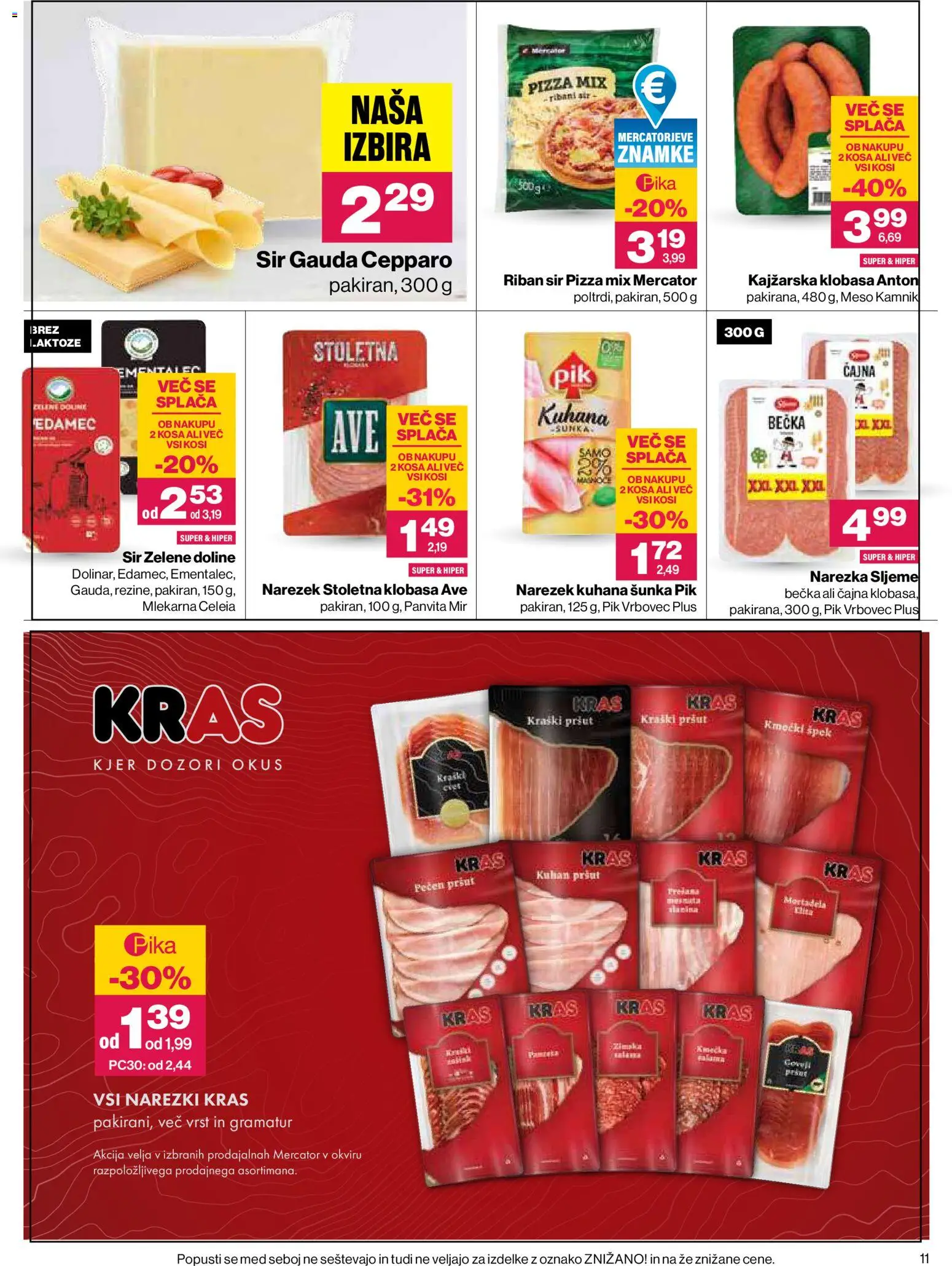 Novi Mercator katalog ponudbe – veljaven od 10.09.2026 | Stran: 11