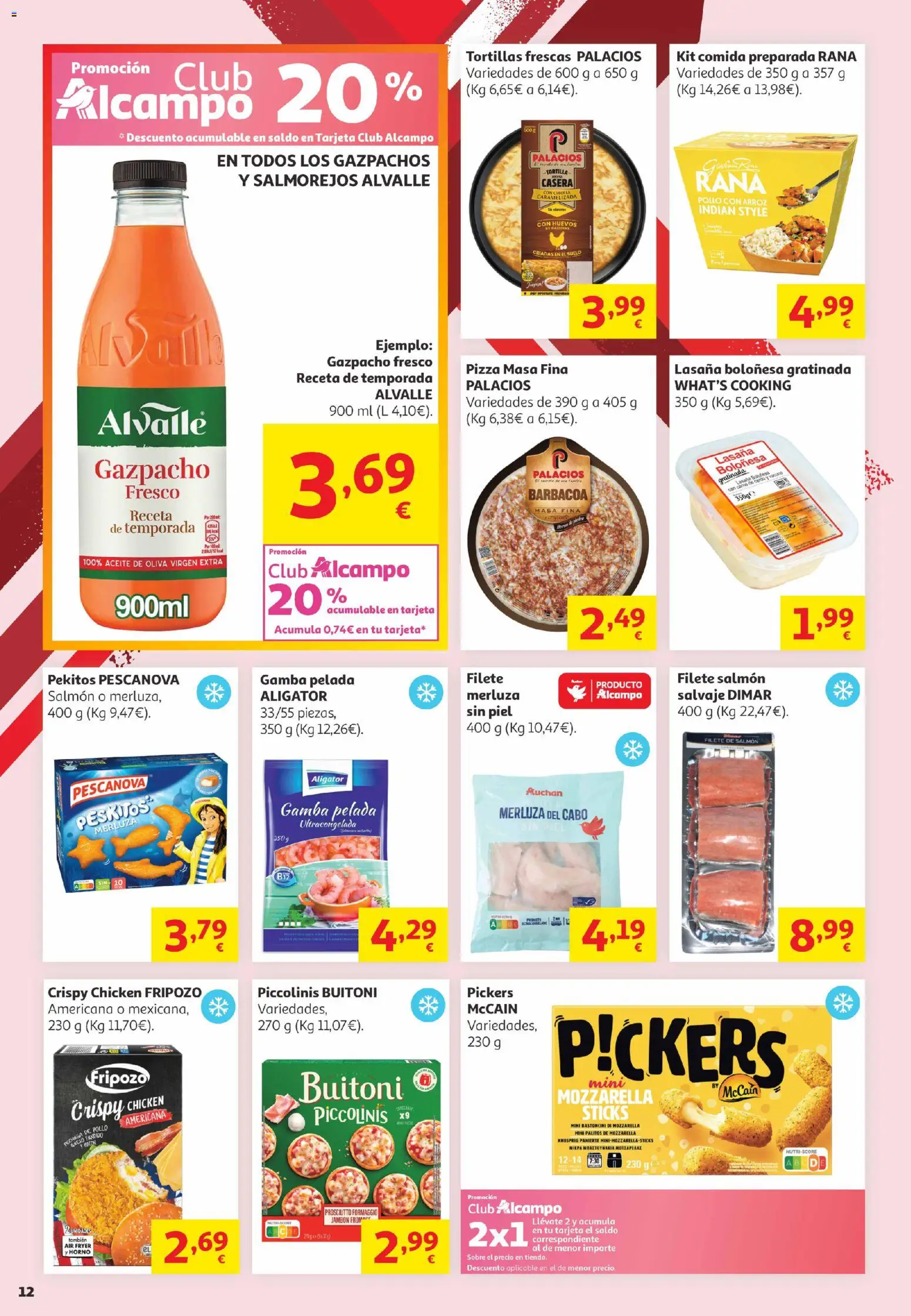 Alcampo Canarias │ válido desde el 16.06.2026 | Página: 12 | Productos: Arroz, Barbacoa, Horno, Filete