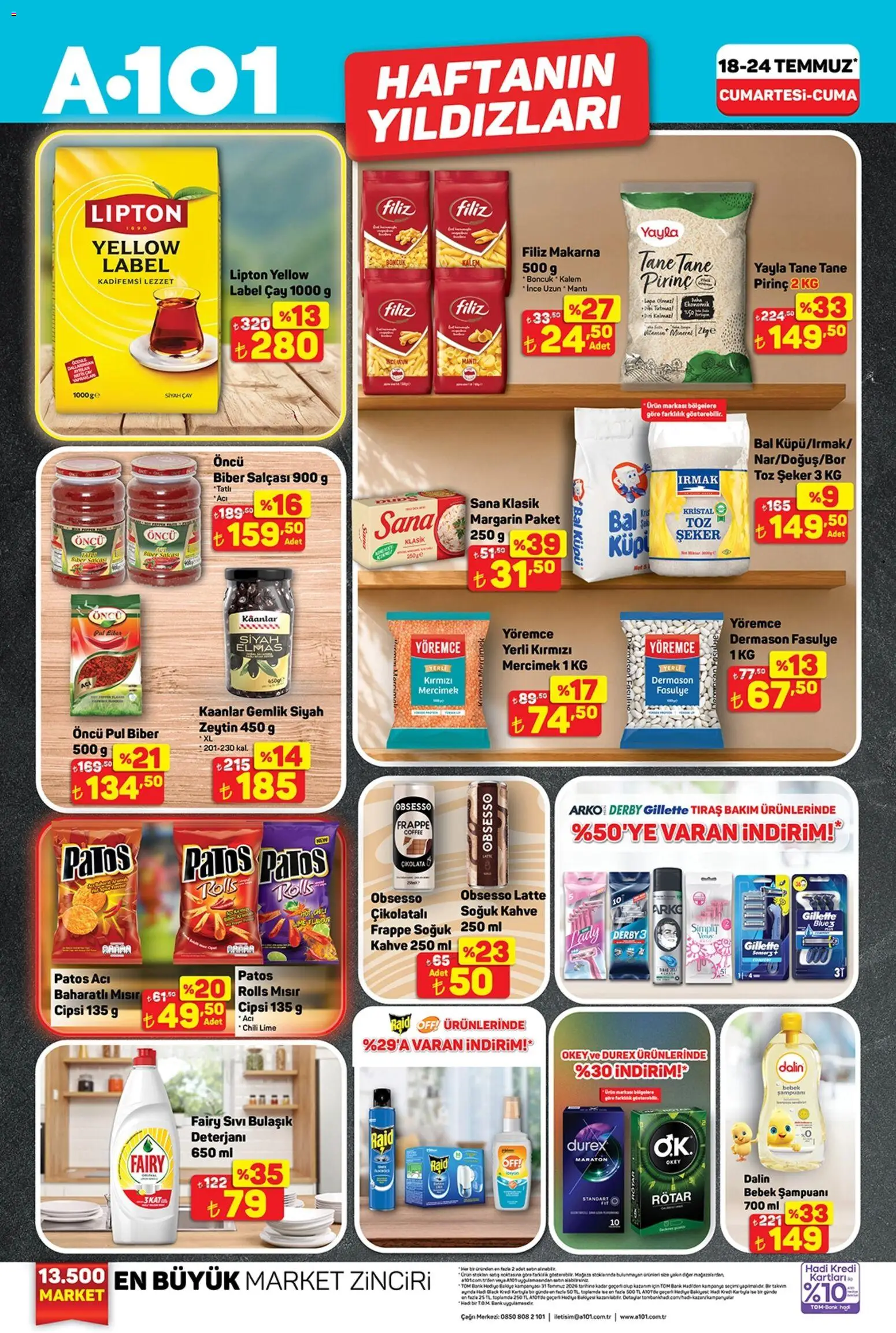 A101 Katalog bu hafta (18 Temmuz 2026) catalogue cover
