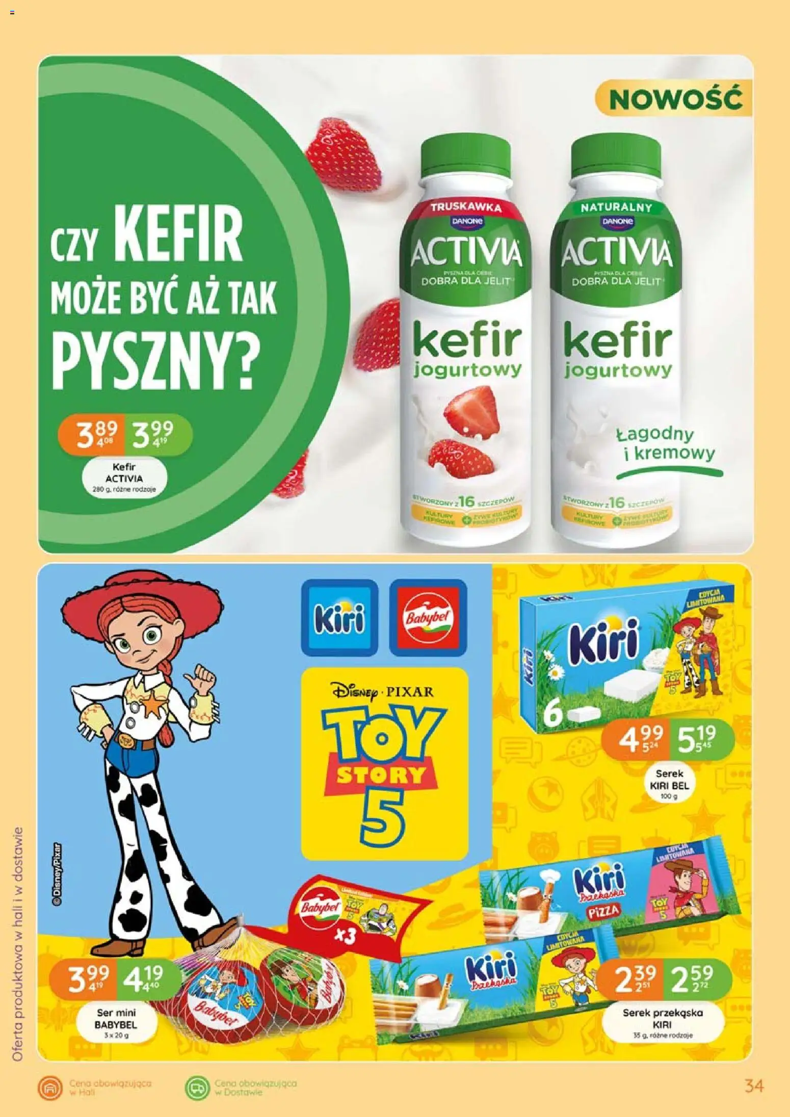 Eurocash gazetka od 20.08.2026 | Strona: 34 | Produkty: Serek, Babybel, Ser, Pizza