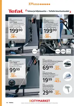 K-Market-mainoslehti voimassa 26/08/2026 alkaen | Sivu: 94 | Tuotteet: Imuri, Näyttö