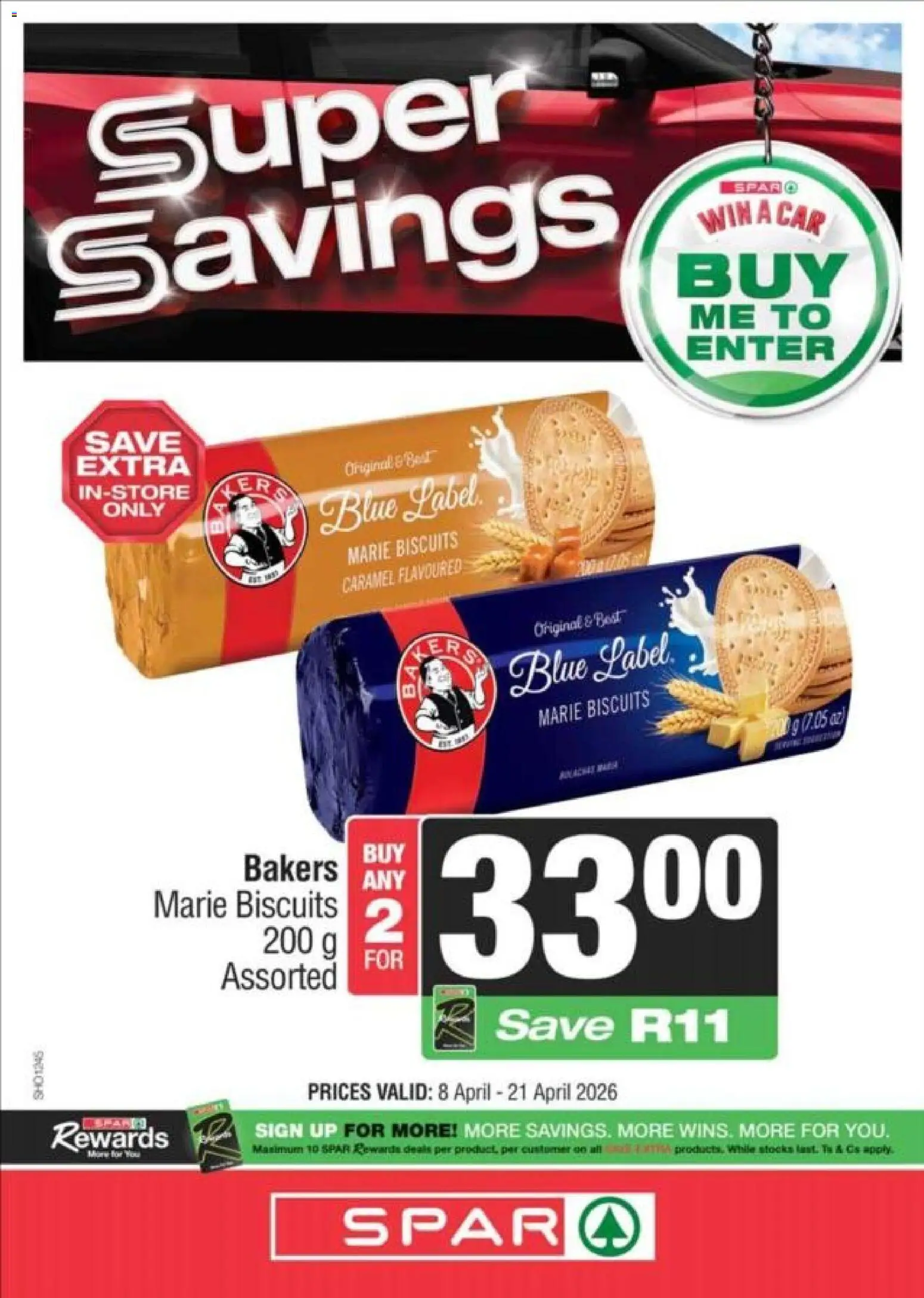 New KWIKSPAR catalogue – valid from 08/04/2026 | Page: 8 | Products: Biscuits, Caramel