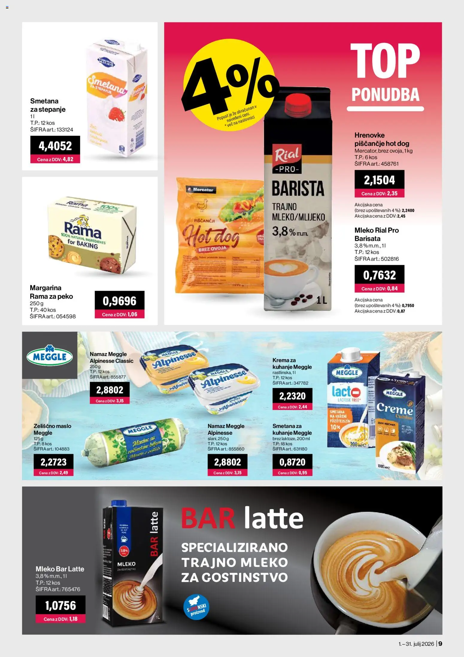 Novi Mercator katalog ponudbe – veljaven od 01.07.2026 | Stran: 9