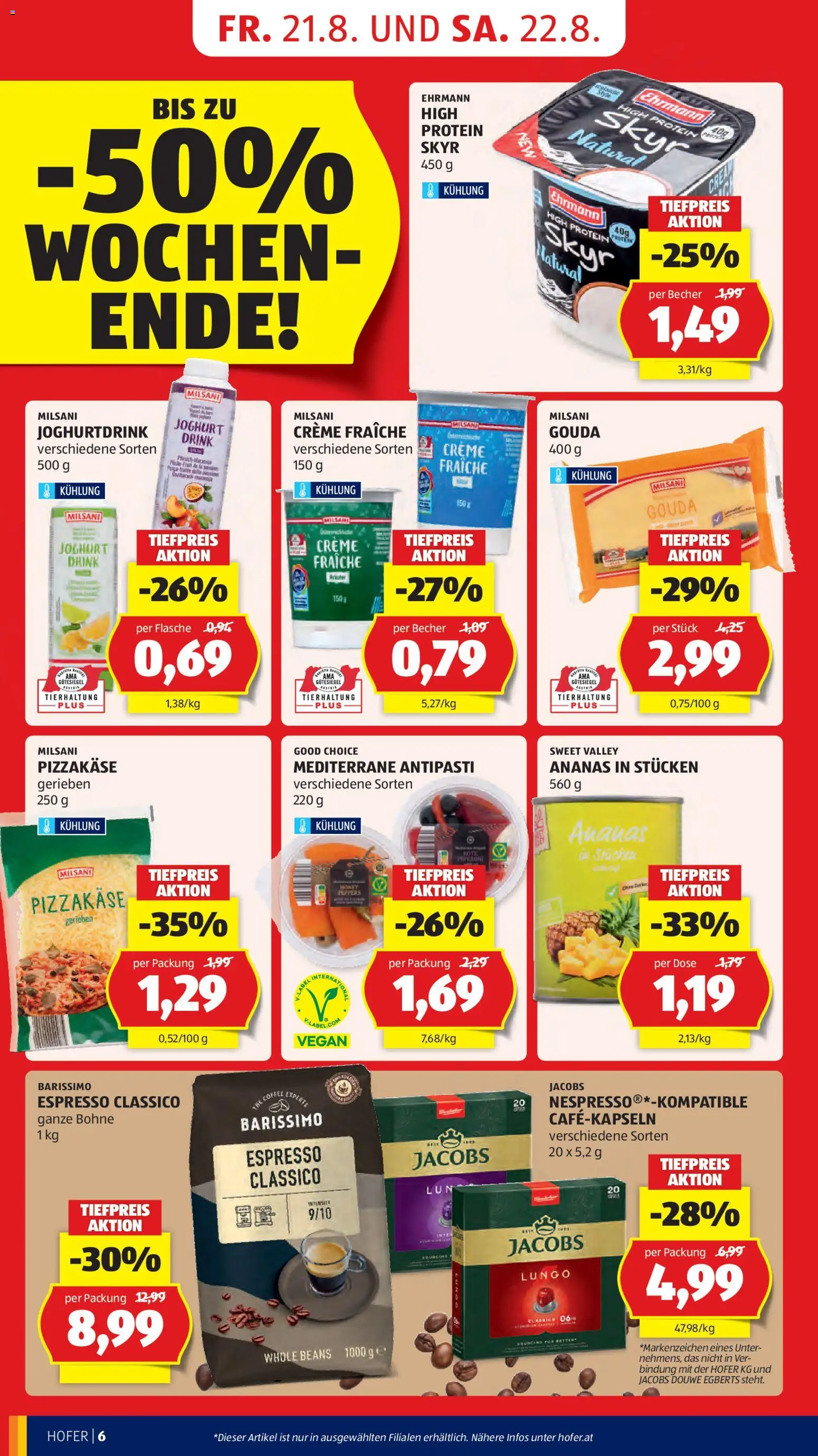 Hofer Flugblatt gültig ab 21.08.2026 | Seite: 16