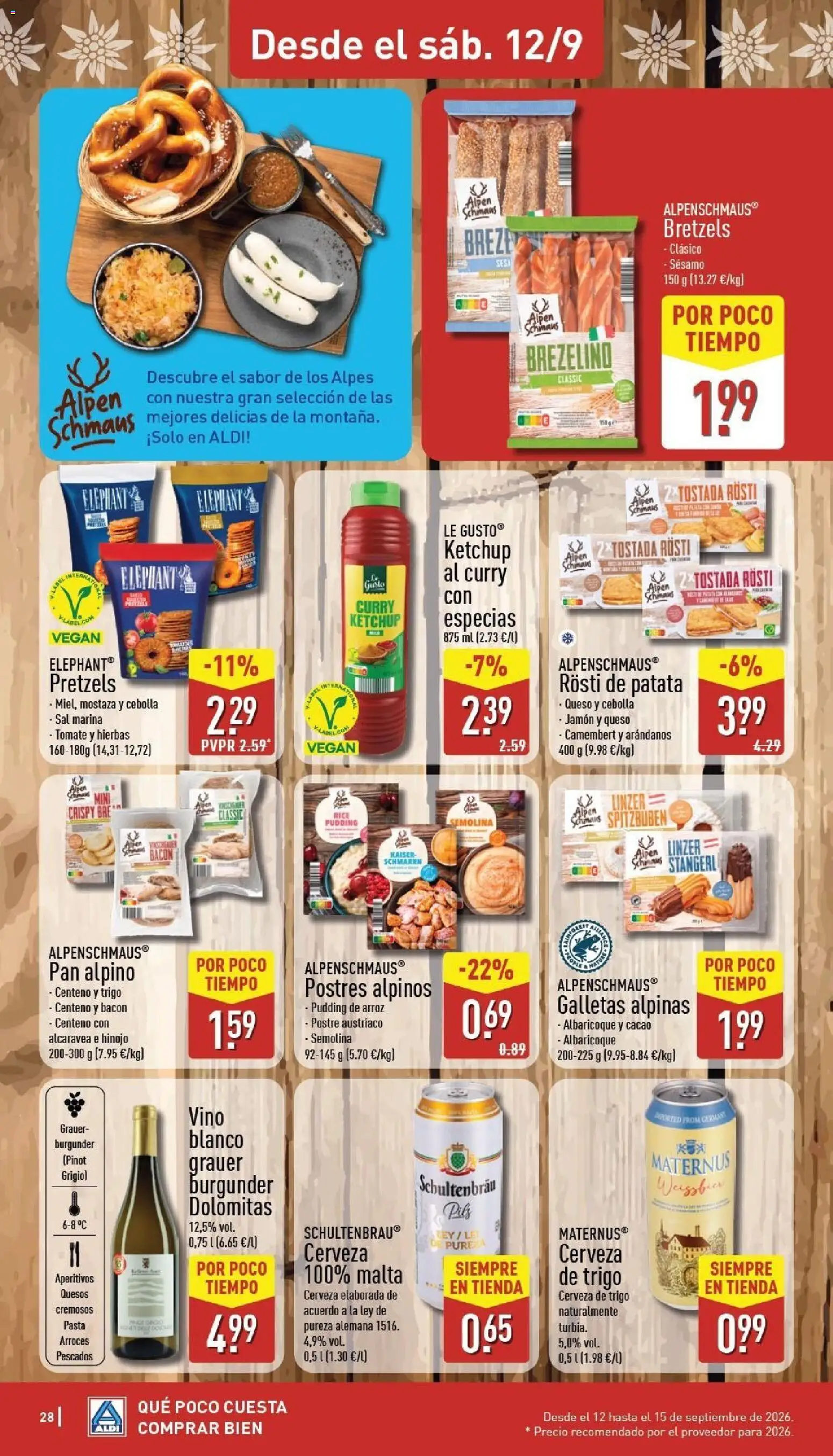 Aldi folleto Península │ válido desde el 07/09/2026 | Página: 28