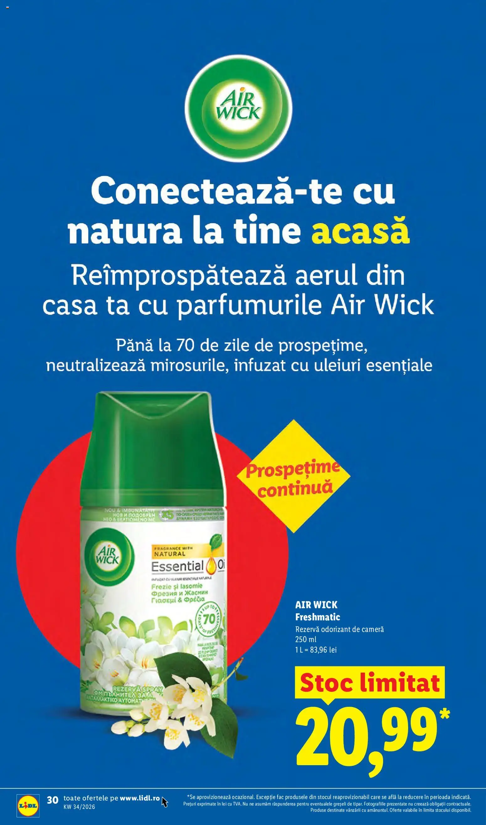 Noul catalog Lidl – valabil de la 17.08.2026 | Pagină: 30 | Produse: Cameră