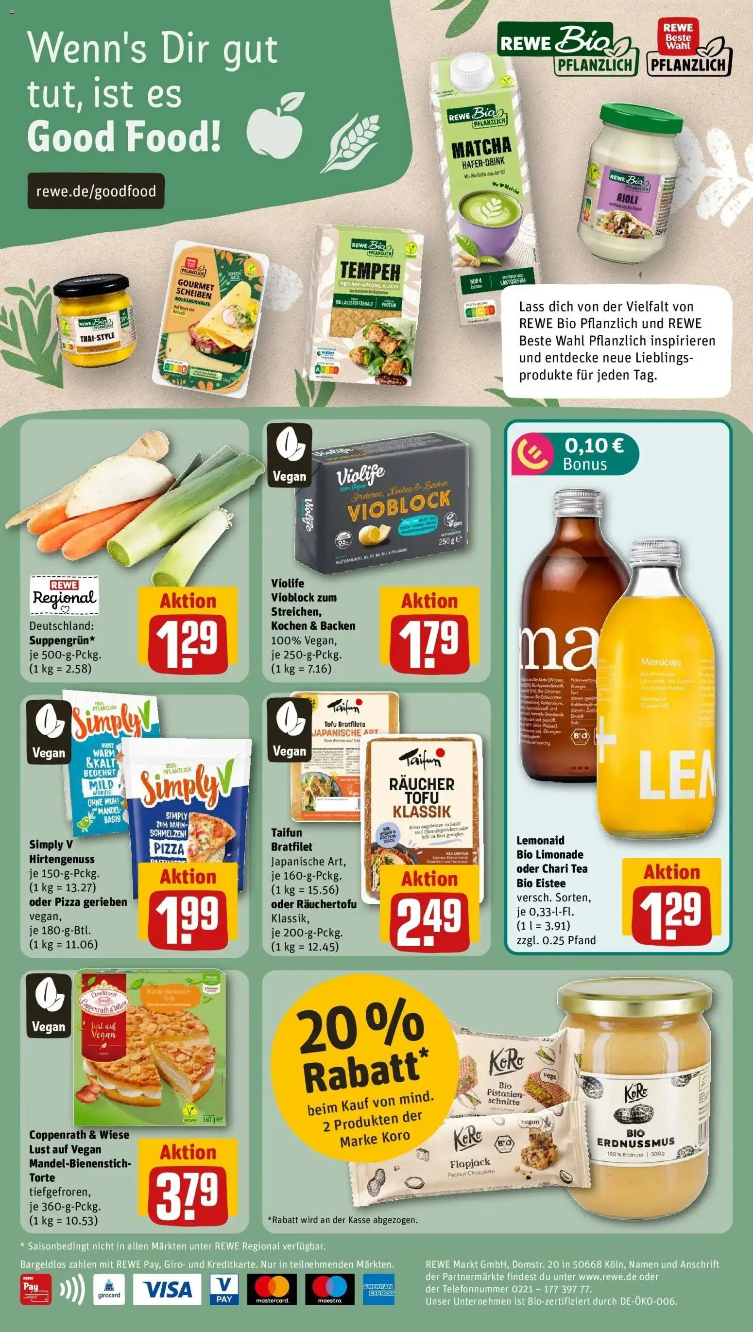 REWE Prospekt ab 19.10.2026 zum Blättern » Angebote | Seite: 30 | Produkte: Orangen, Pistazien, Haferdrink, Pizza