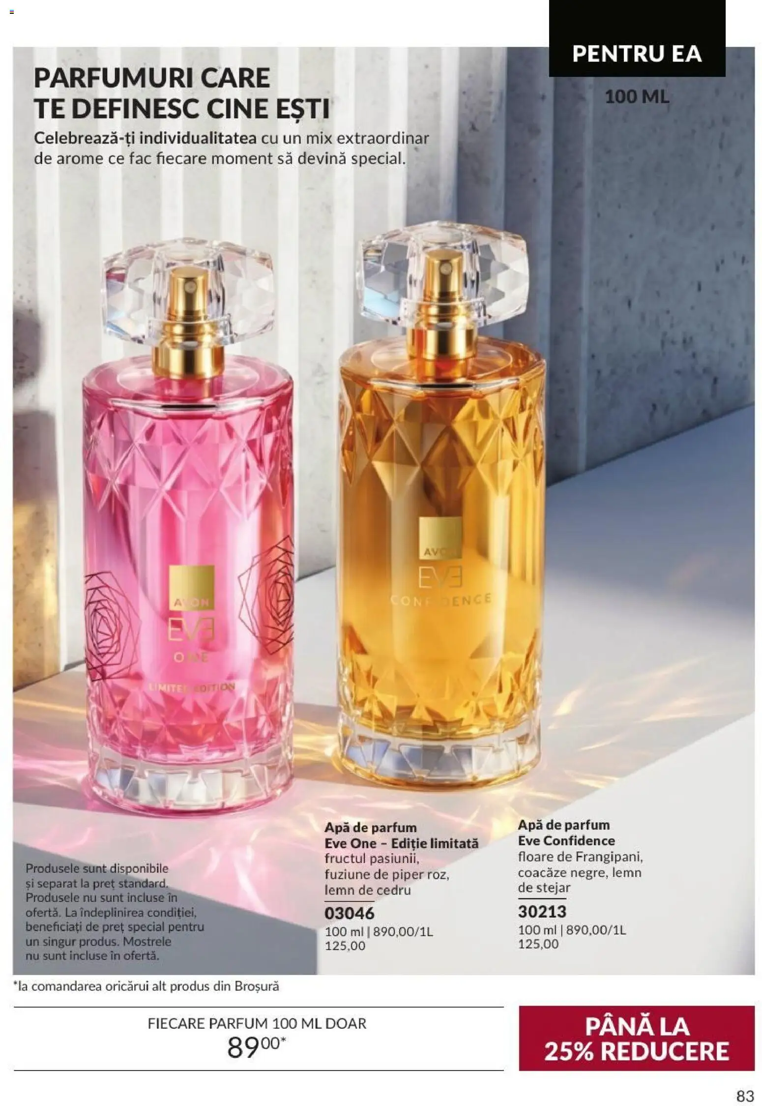 Noul catalog Avon – valabil de la 01.09.2026 | Pagină: 83 | Produse: Apă de parfum, Parfum, Apă, Piper
