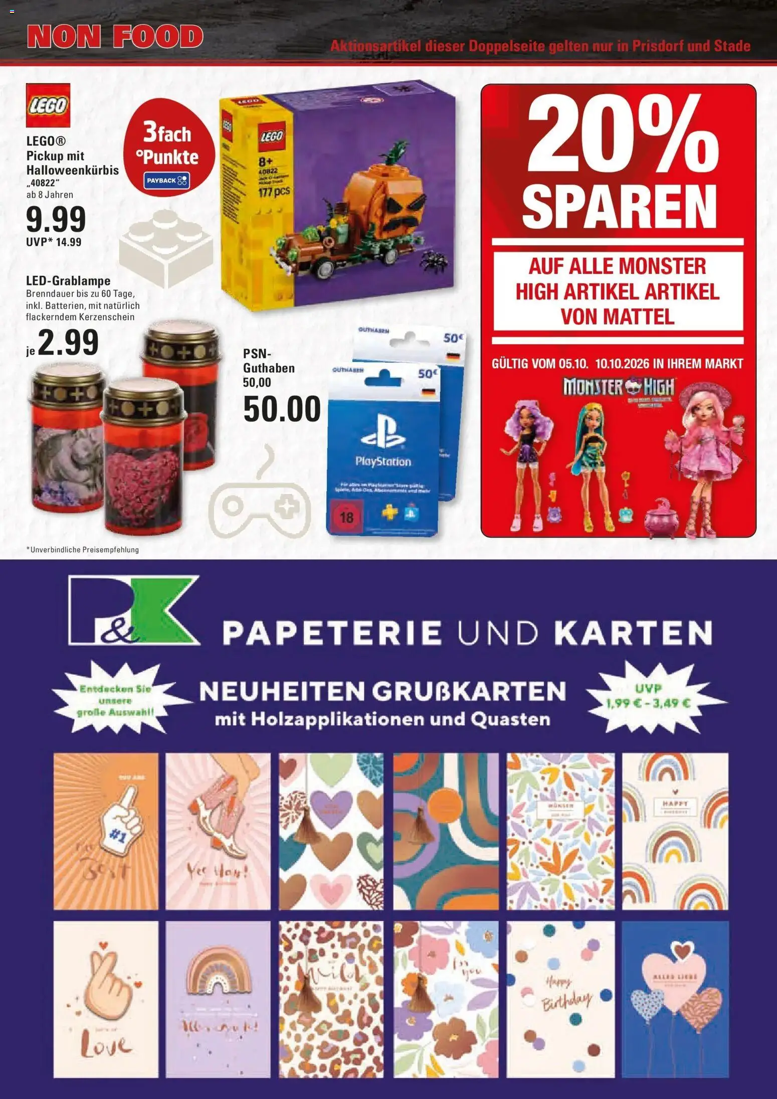 Edeka Prospekt Prisdorf (ab 05.10.2026) » Angebote Online | Seite: 17 | Produkte: Playstation, Monster