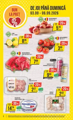 Ofertele Mega Image valabile de la 03.09.2026 | Pagină: 2 | Produse: Gradina, Grill, Aplică, Pui