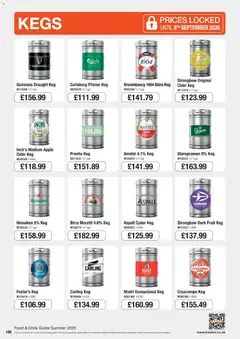Preview of Booker Wholesale - Summer Catering News 2026 valid from 16/06/2026 | Page: 100