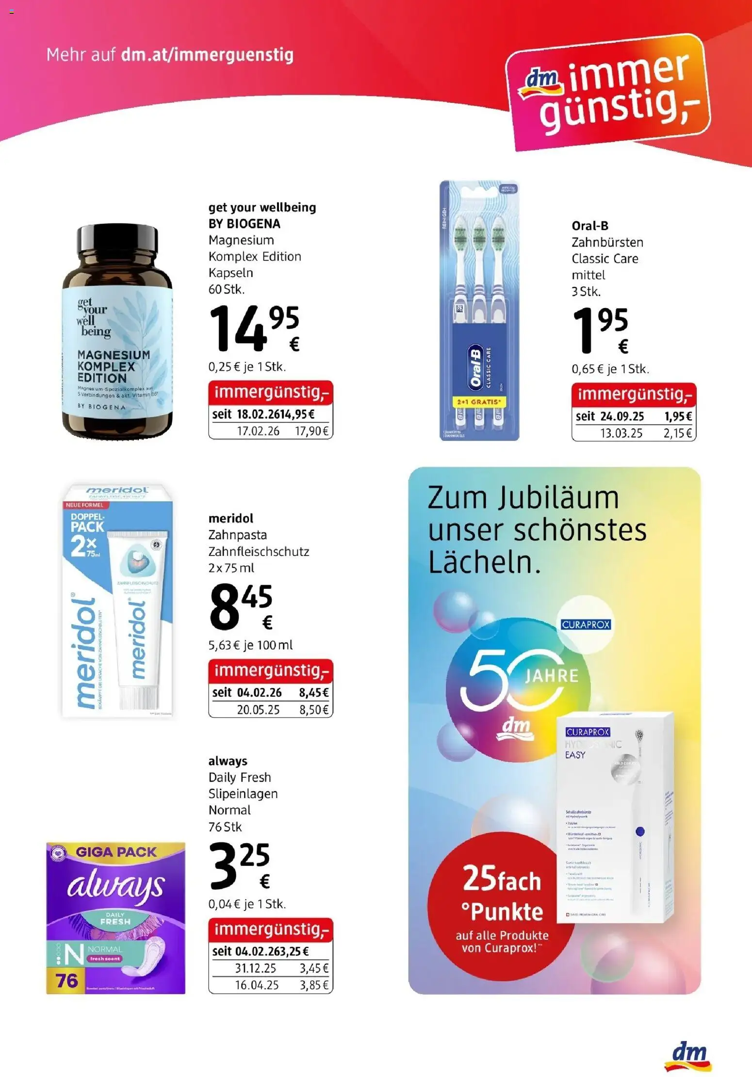 dm drogerie markt Journal Express gültig ab 26.03.2026 | Seite: 6 | Produkte: Zahnpasta