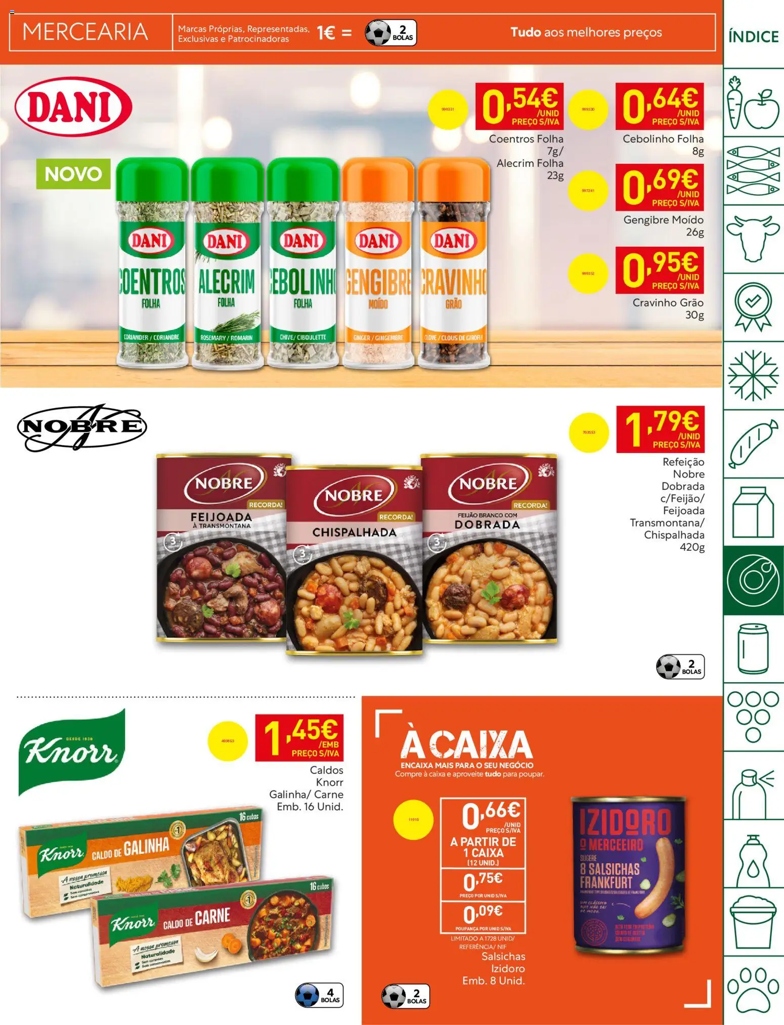 Recheio folheto │ válido de 05.05.2026 | Página: 23 | Produtos: Knorr, Caixa, Carne
