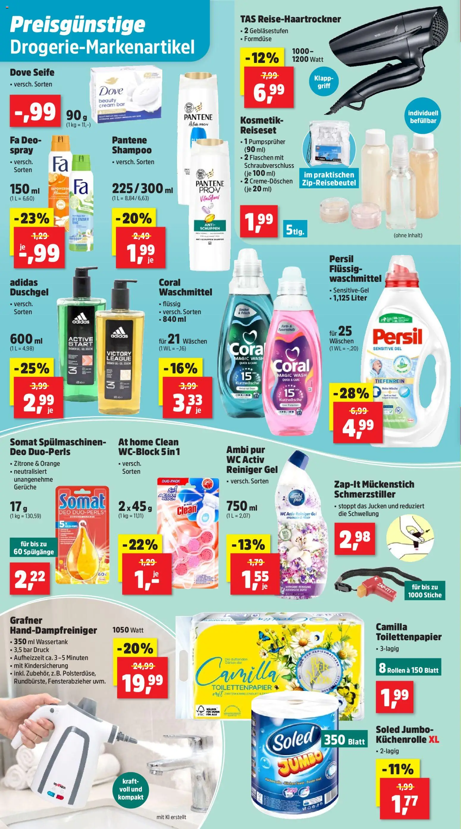 Thomas Philipps Prospekt – gültig ab 20.07.2026 | Seite: 12 | Produkte: Coral, Waschmittel, Persil, Küchenrolle