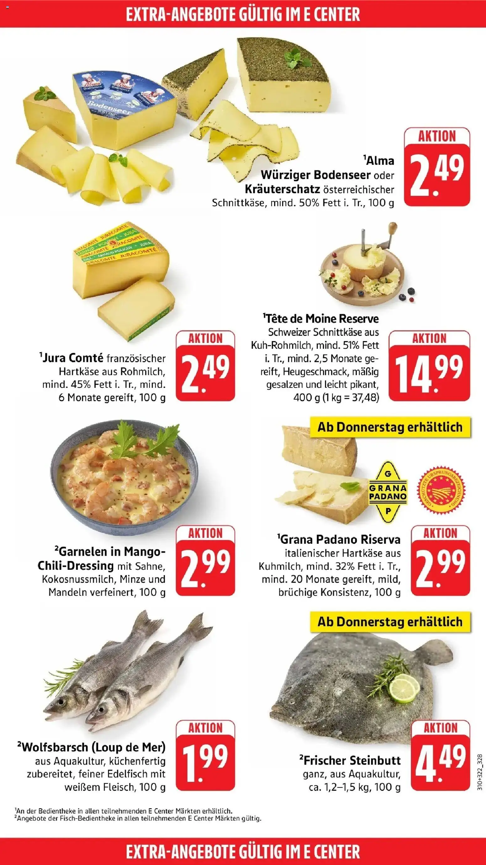 Edeka Prospekt Darmstadt (ab 05.10.2026) » Angebote Online | Seite: 51 | Produkte: Jura, Grana Padano, Mandeln, Mango