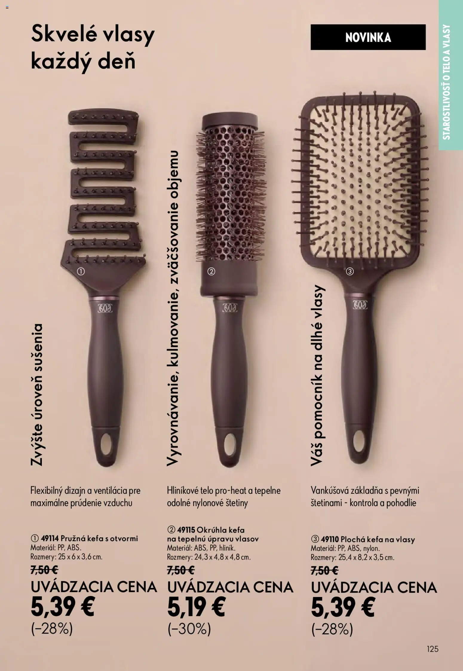 Nové Oriflame akcie – leták je platný od 19.08.2026 | Strana: 125 | Produkty: Kefa