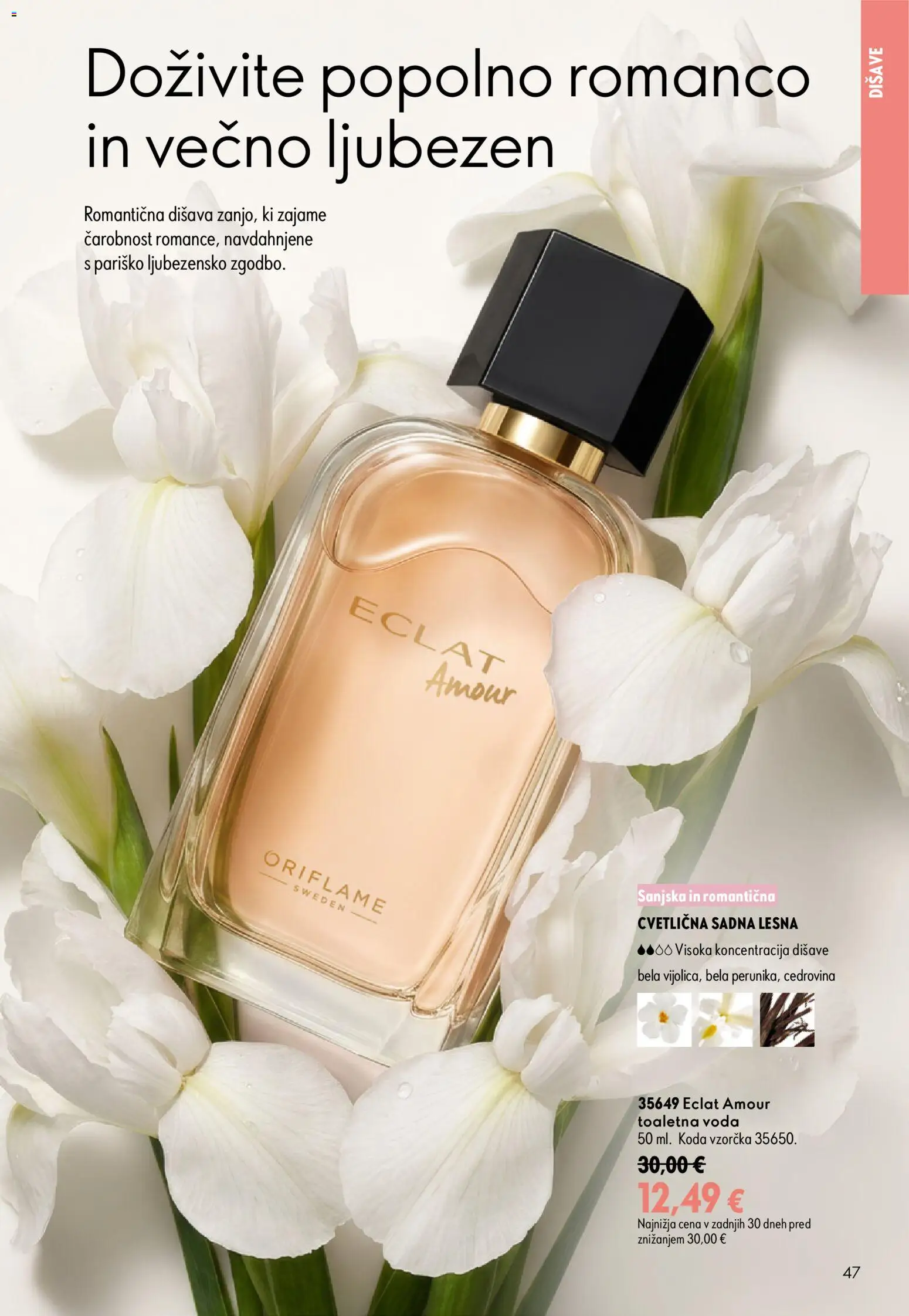 Novi Oriflame katalog ponudbe – veljaven od 16.09.2026 | Stran: 47 | Izdelki: Disava