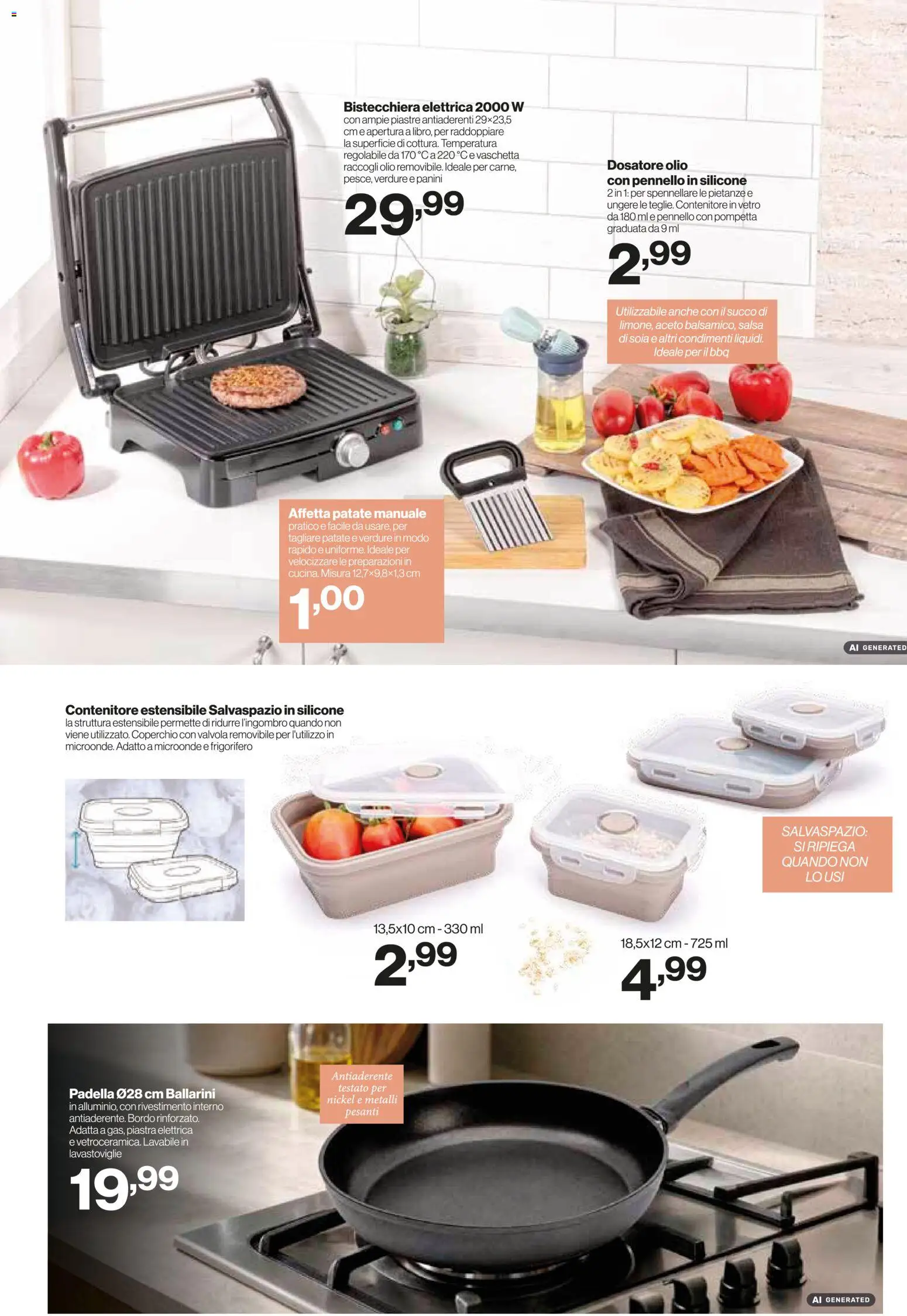 Volantino IN's del 07/10/2026 | Pagina: 18 | Prodotti: Patate, Pennello, Silicone, Salsa di soia