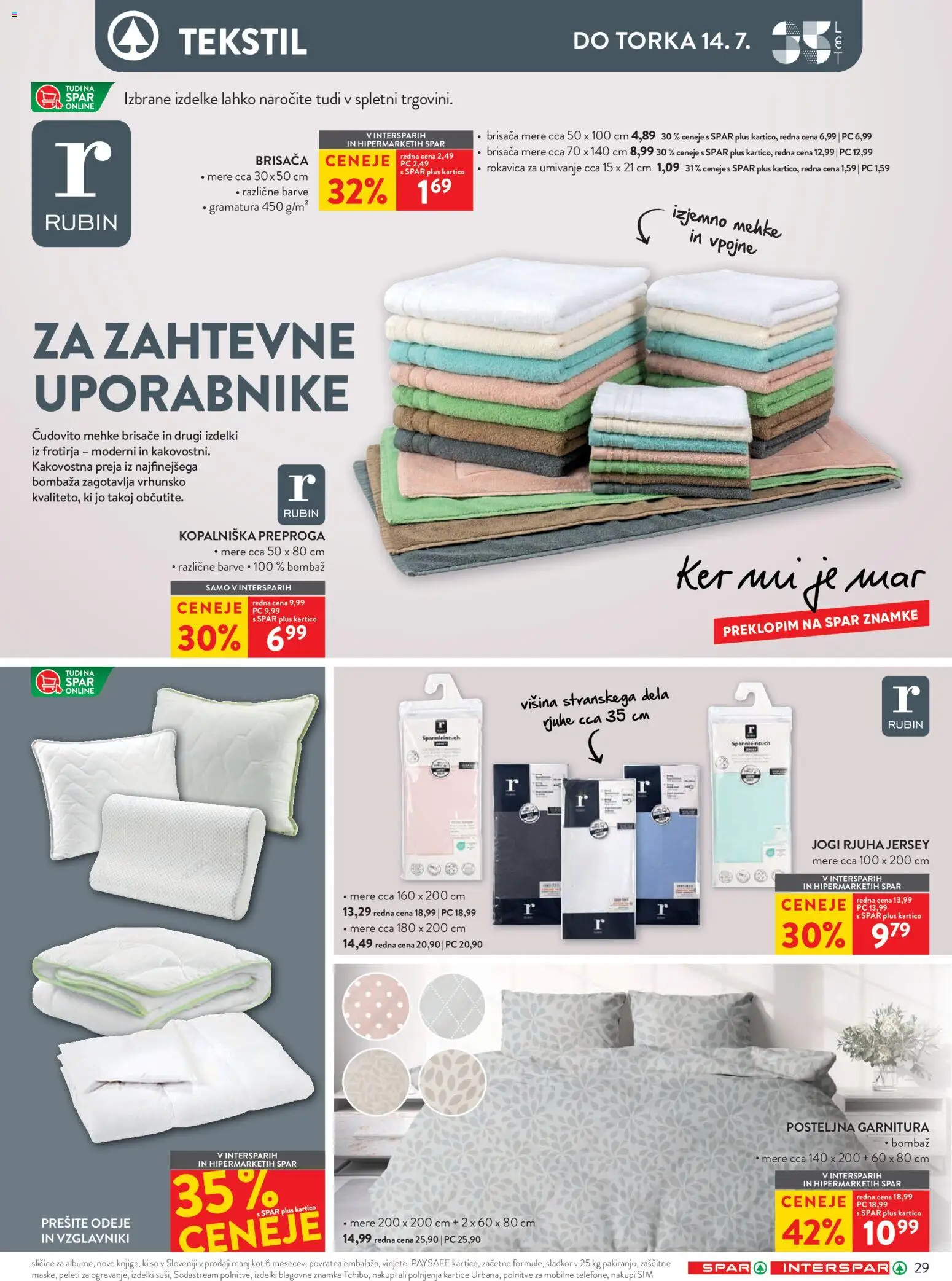Novi Spar katalog ponudbe – veljaven od 01.07.2026 | Stran: 39