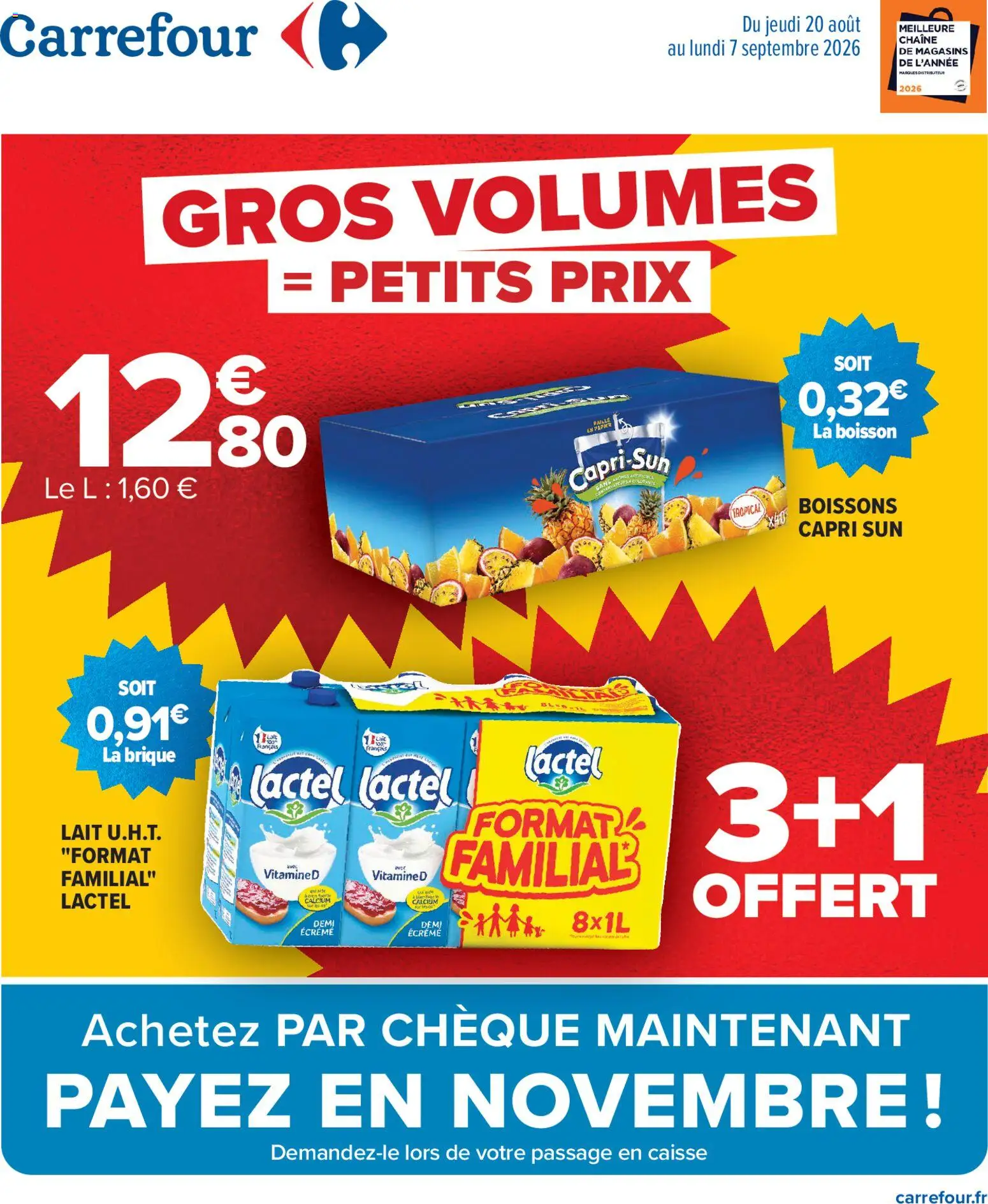 {H1} | Page: 1 | Produits: Boisson, Boissons, Brique, Capri-Sun