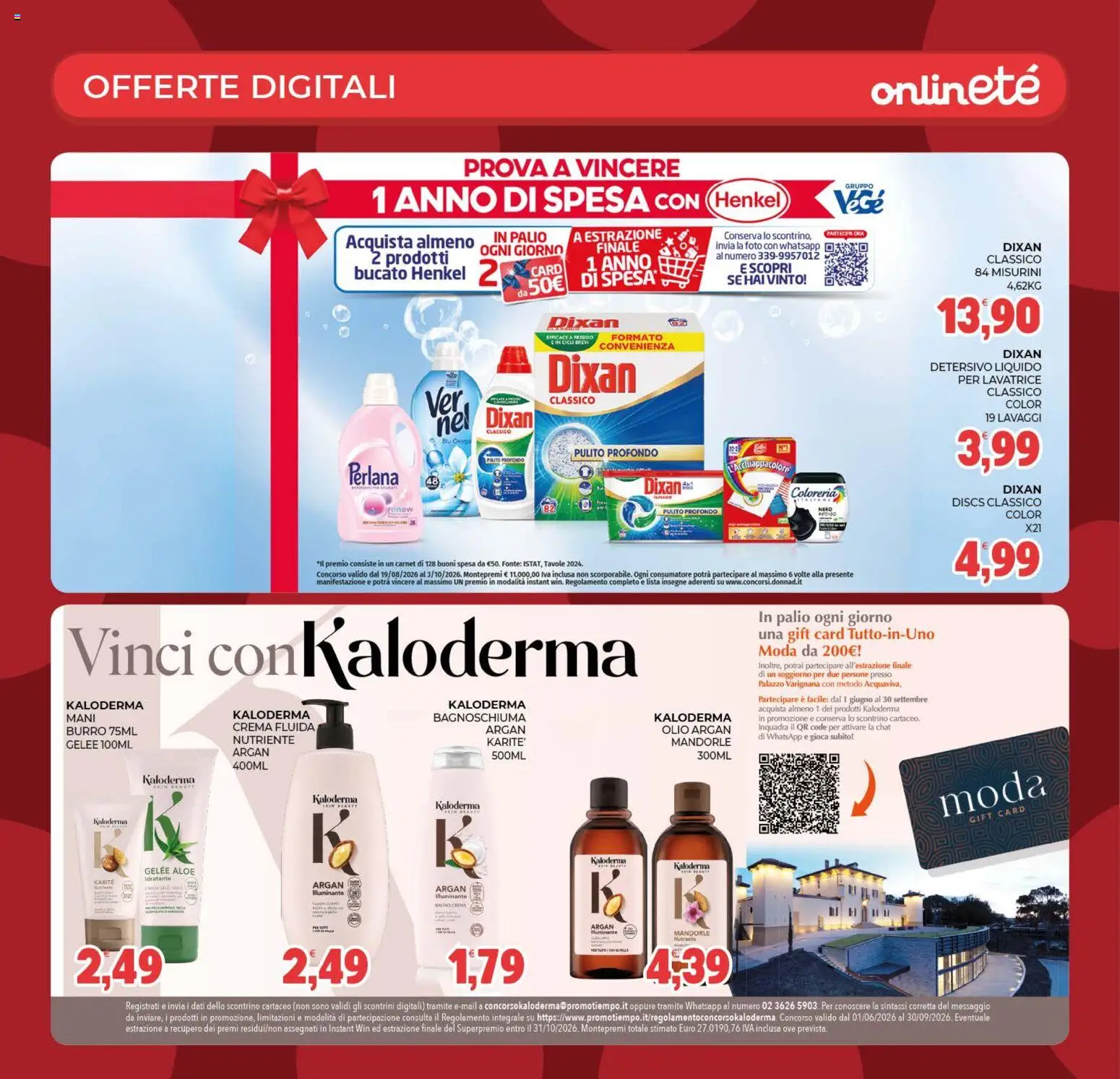 Volantino Eté del 19/08/2026 | Pagina: 35 | Prodotti: Crema, Bagnoschiuma, Olio, Mandorle